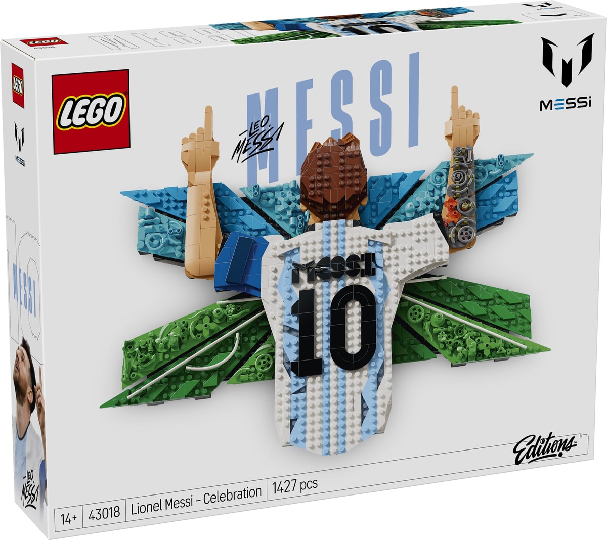 LEGO® 43018 Lionel Messi - cieszynka - zdjęcie 3