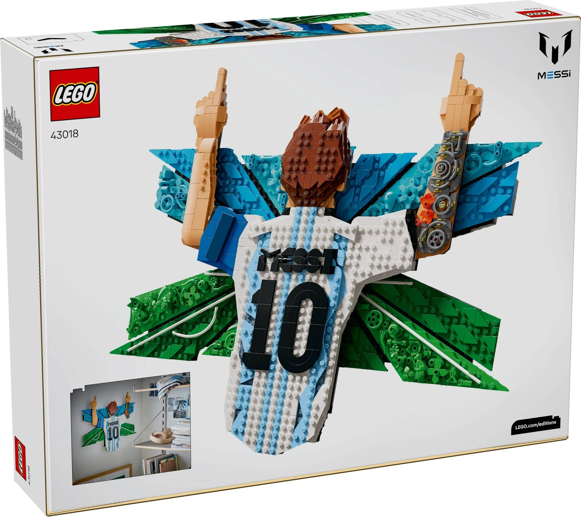 LEGO® 43018 Lionel Messi - cieszynka - zdjęcie 4