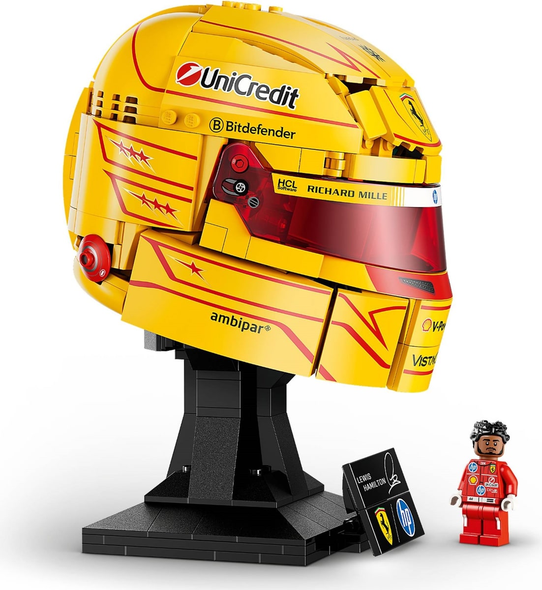 LEGO® 43022 Kask Lewis Hamilton Scuderia Ferrari HP - zdjęcie 21