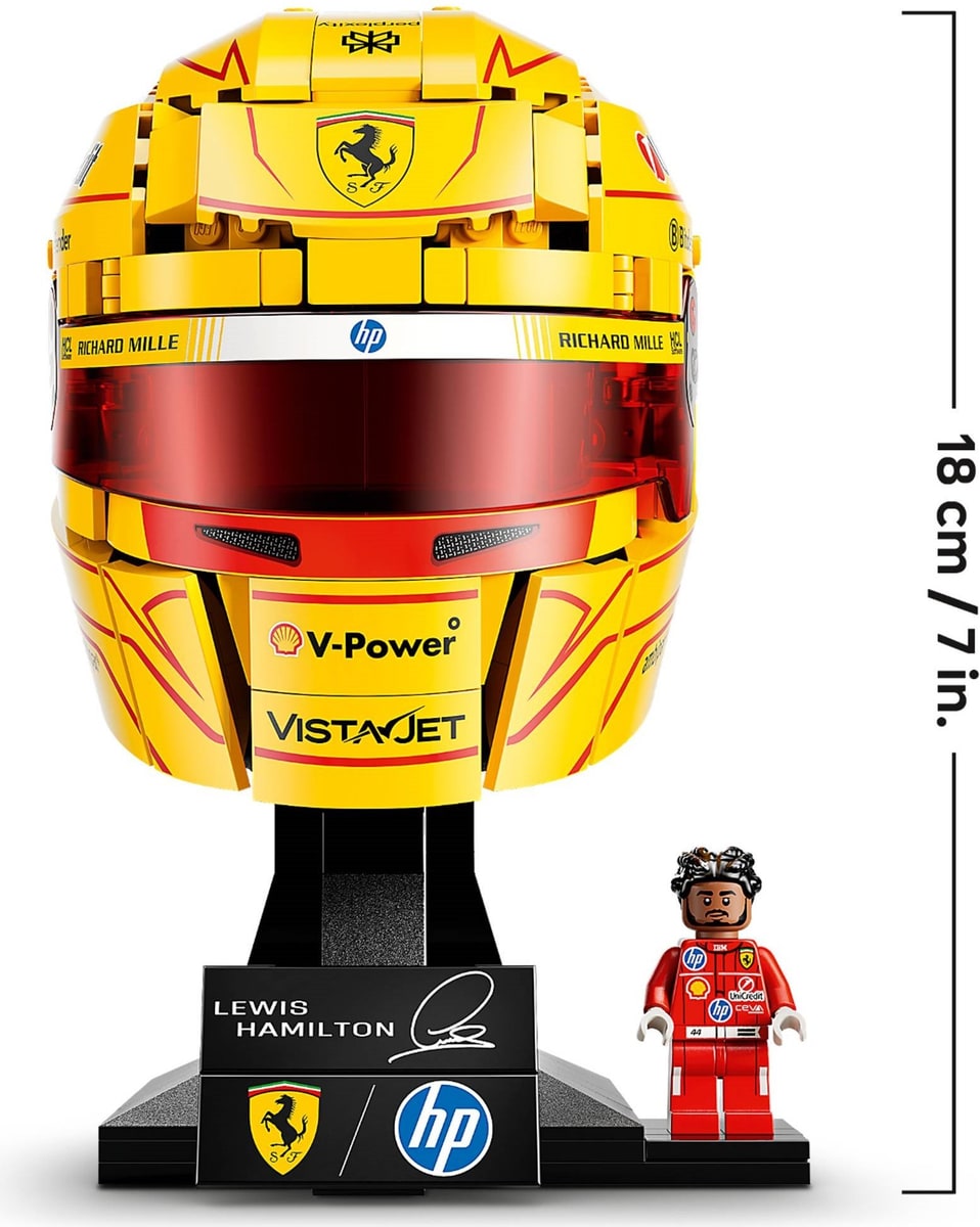 LEGO® 43022 Kask Lewis Hamilton Scuderia Ferrari HP - zdjęcie 25