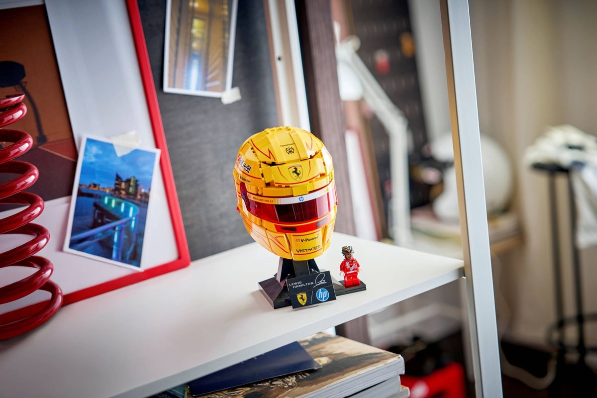 LEGO® 43022 Kask Lewis Hamilton Scuderia Ferrari HP - zdjęcie 15