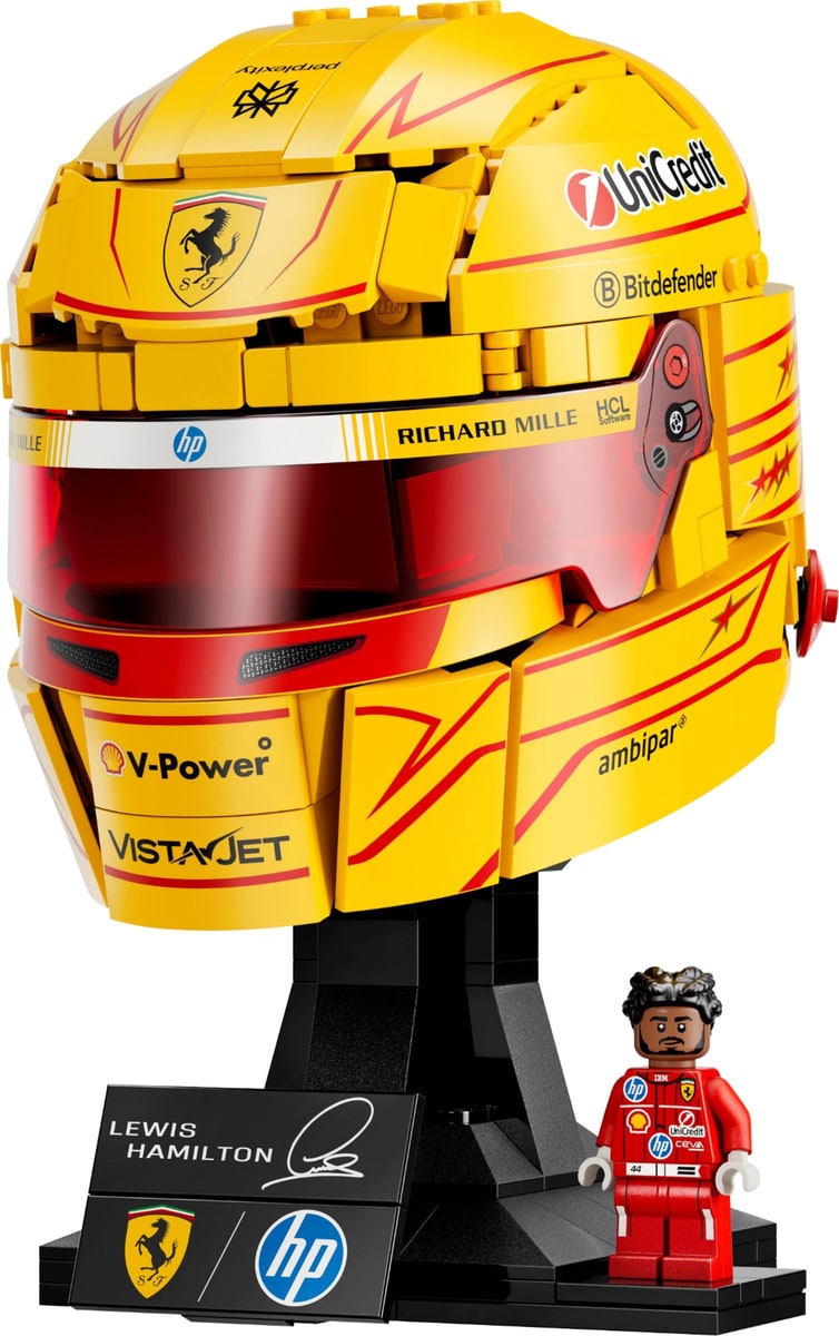 LEGO® 43022 Kask Lewis Hamilton Scuderia Ferrari HP - zdjęcie 17
