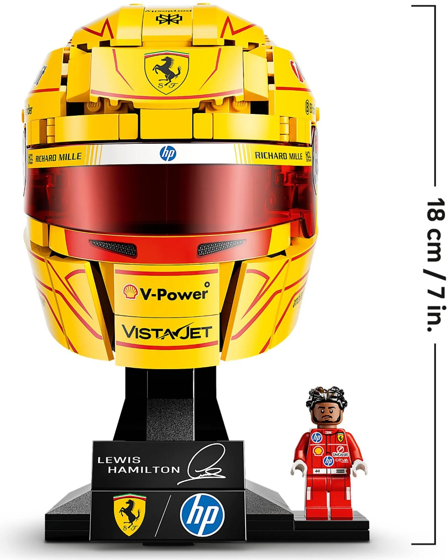 LEGO® 43022 LEGO Editions Formula 1 Vehicles Kask Lewis Hamilton Scuderia Ferrari HP - zdjęcie 13