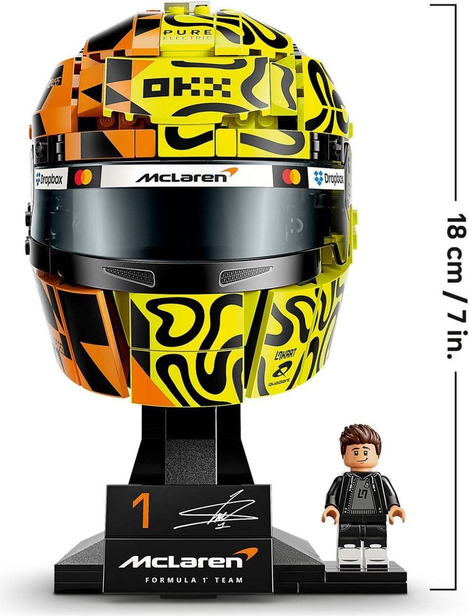LEGO® 43023 Kask Lando Norris McLaren Mastercard F1 Team - zdjęcie 10