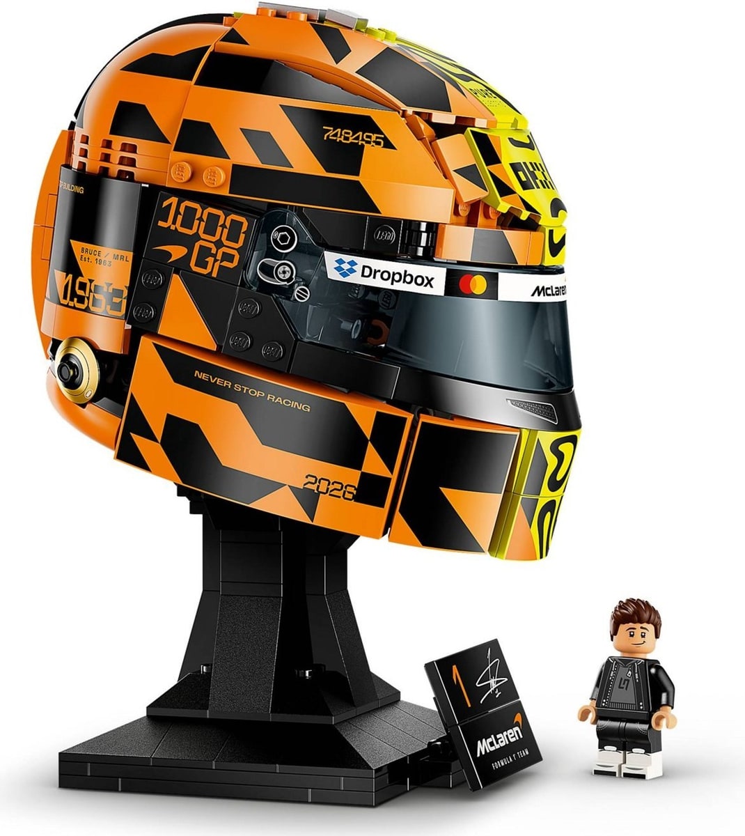 LEGO® 43023 Kask Lando Norris McLaren Mastercard F1 Team - zdjęcie 9