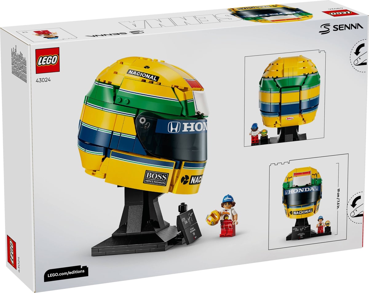 LEGO® 43024 Kask Ayrton Senna - zdjęcie 2
