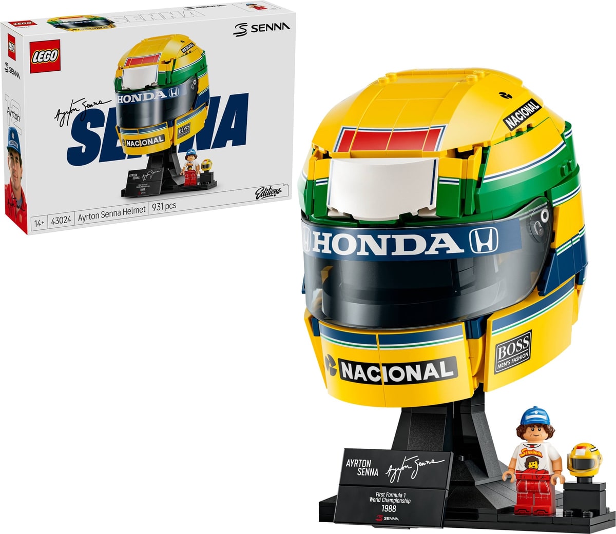 LEGO® 43024 Kask Ayrton Senna - zdjęcie 3