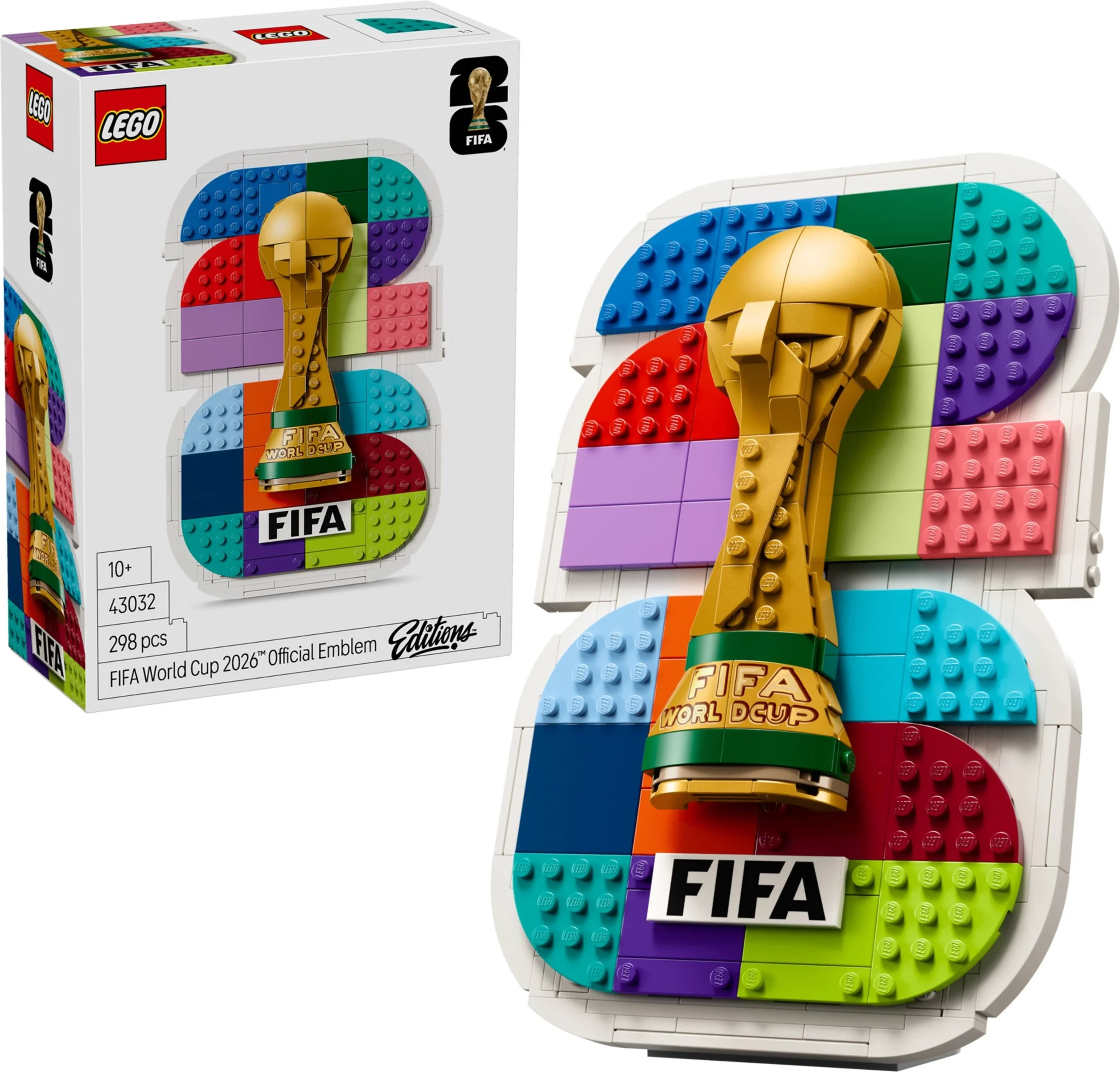 LEGO® 43032 Editions Football Oficjalne logo FIFA World Cup 2026 - zdjęcie 4