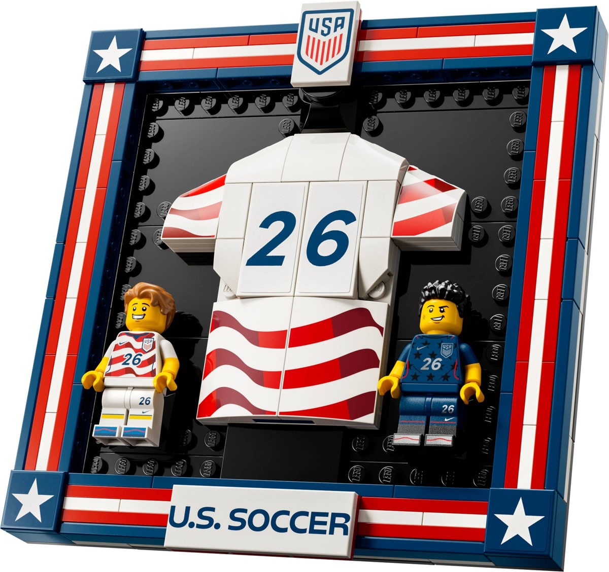 LEGO® 43033 Koszulka piłkarska reprezentacji USA 2026 - zdjęcie 15