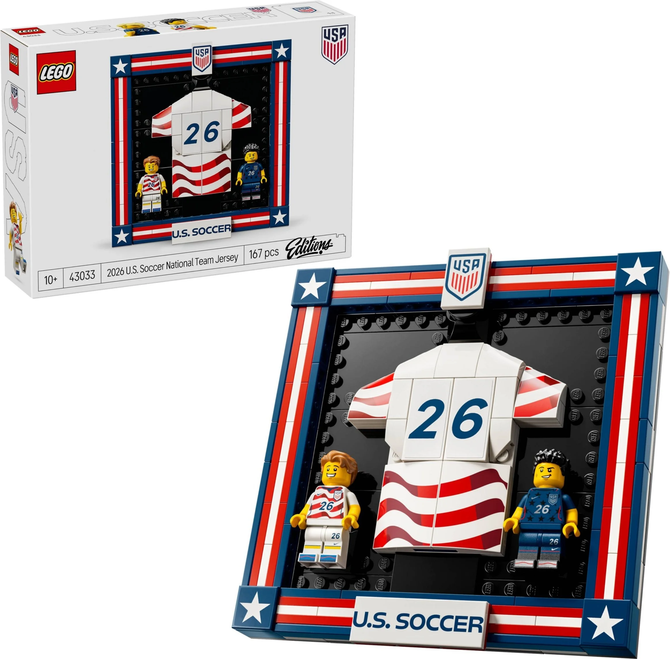 LEGO® 43033 Football Koszulka piłkarska reprezentacji Usa - zdjęcie 3