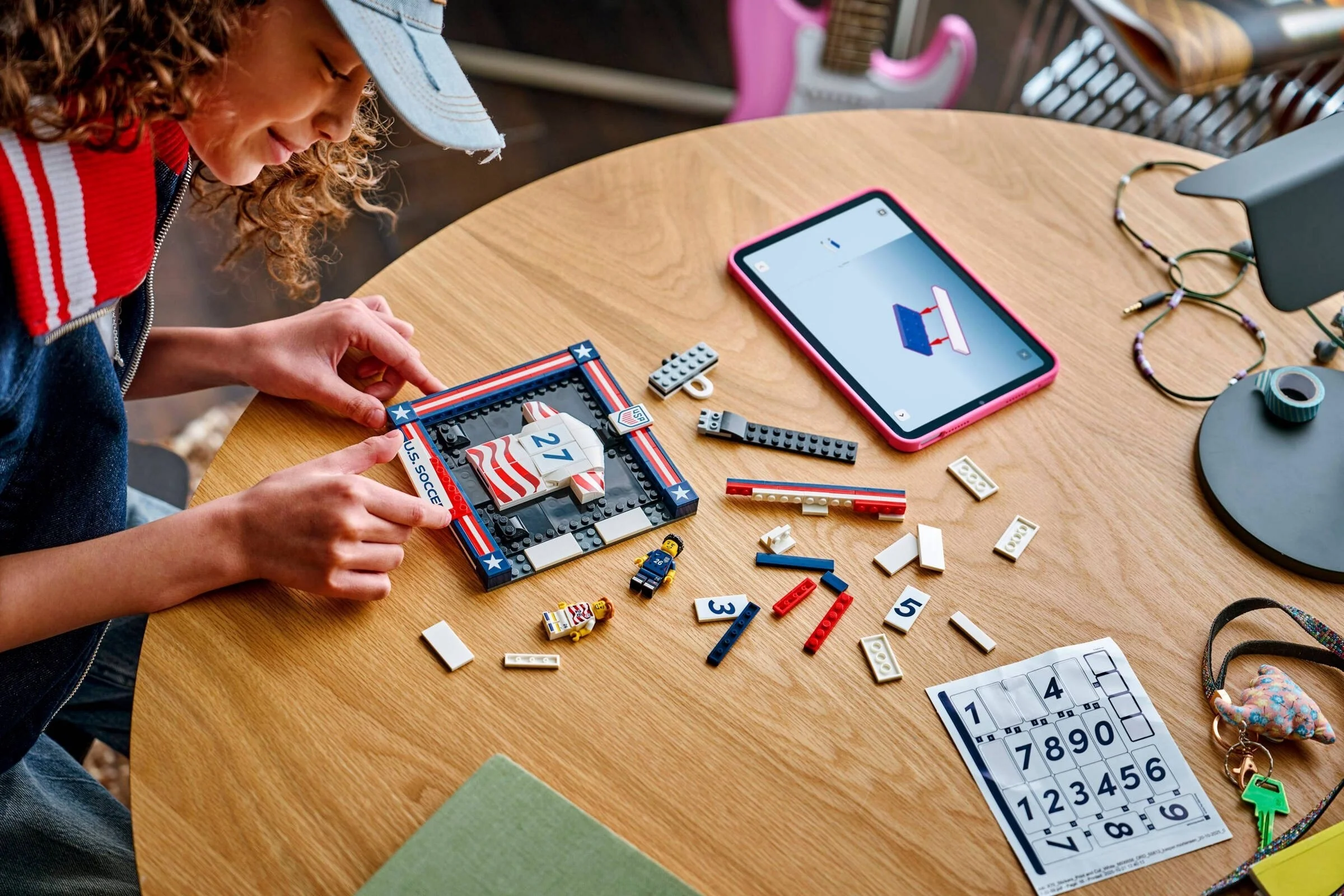 LEGO® 43033 Football Koszulka piłkarska reprezentacji Usa - zdjęcie 4