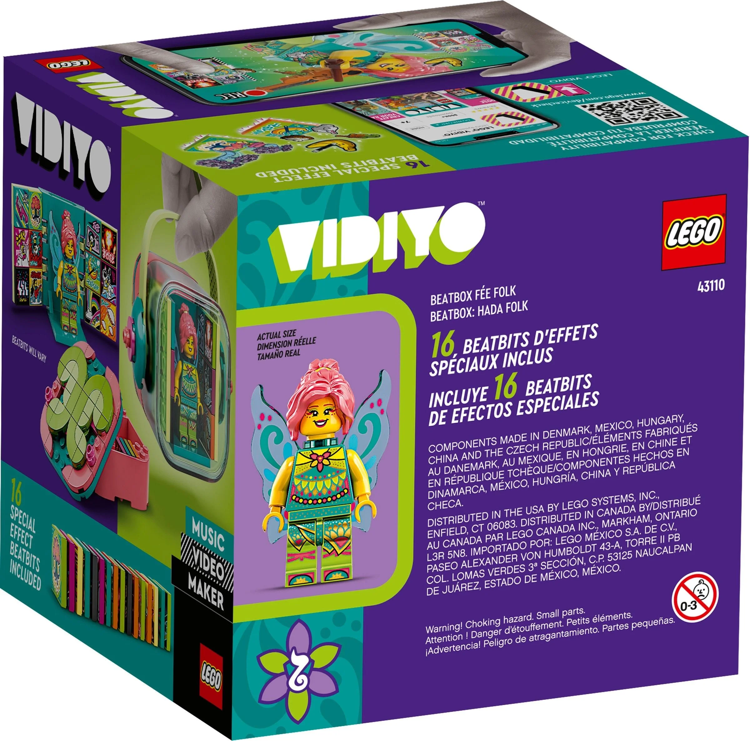 LEGO® 43110 Wróżka Folk Fairy Beatbox 7+ Nowy - zdjęcie 9