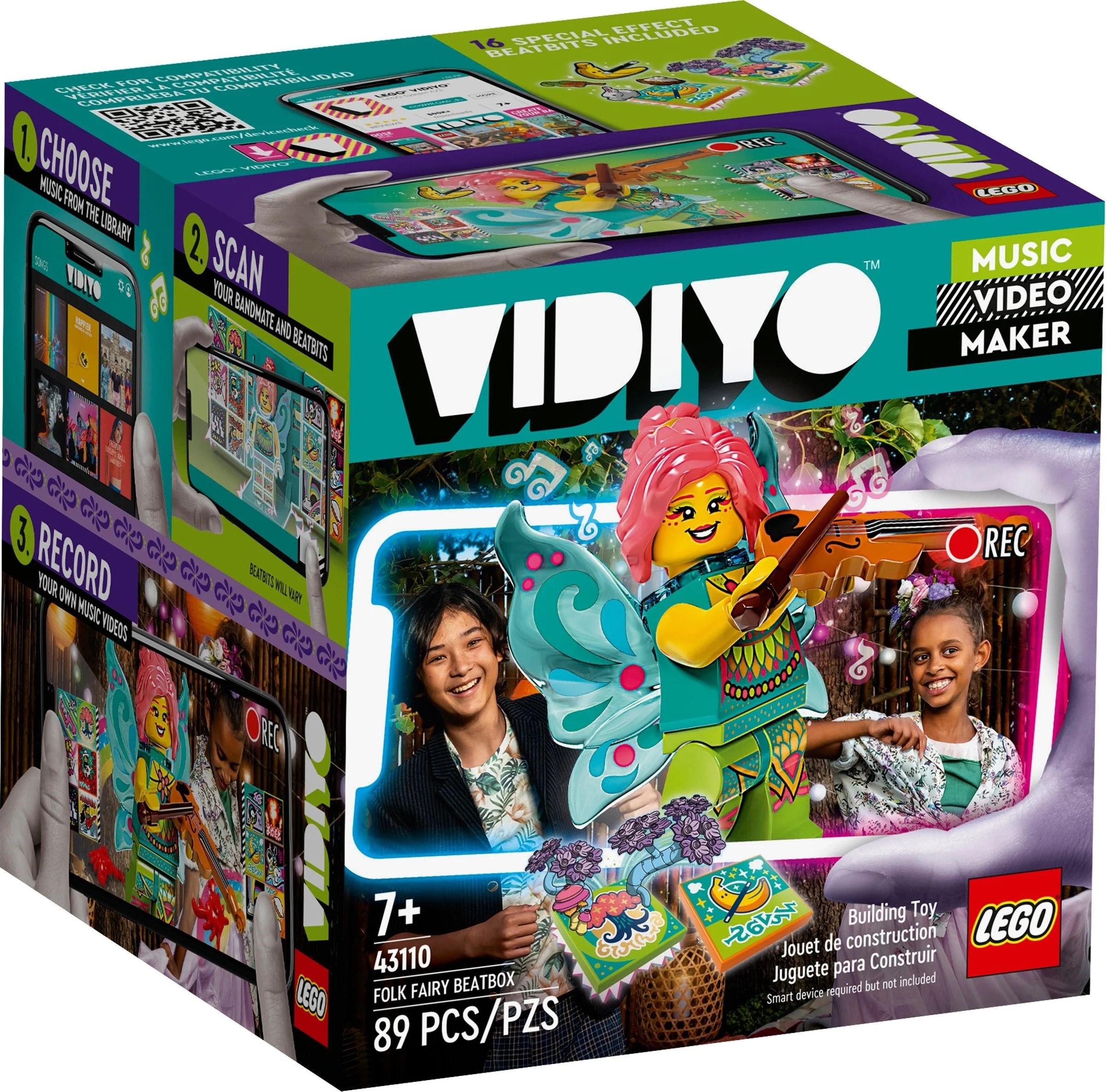 LEGO® 43110 Wróżka Folk Fairy Beatbox 7+ Nowy