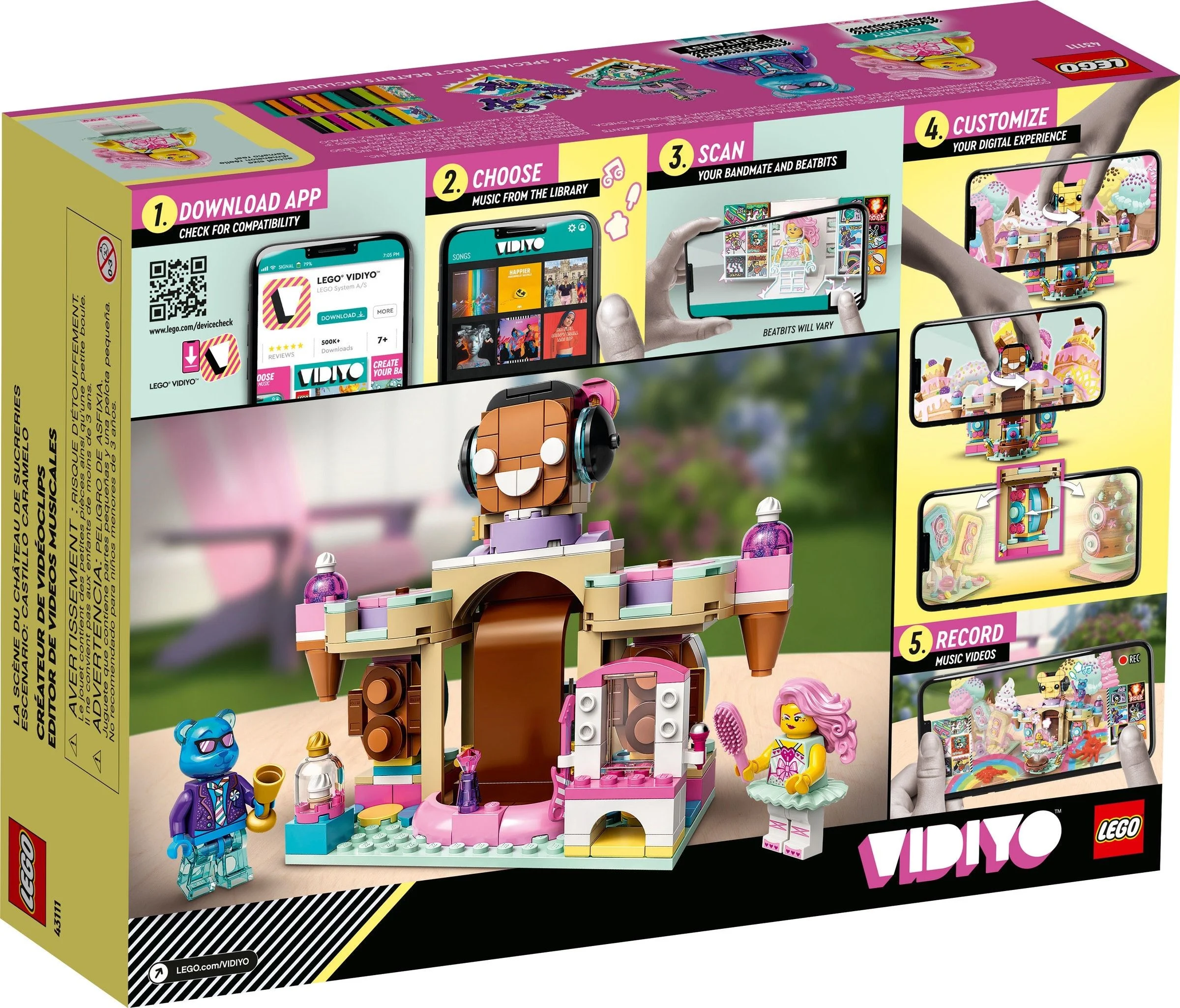 LEGO® 43111 Vidiyo Candy Castle Stage Lego - zdjęcie 3