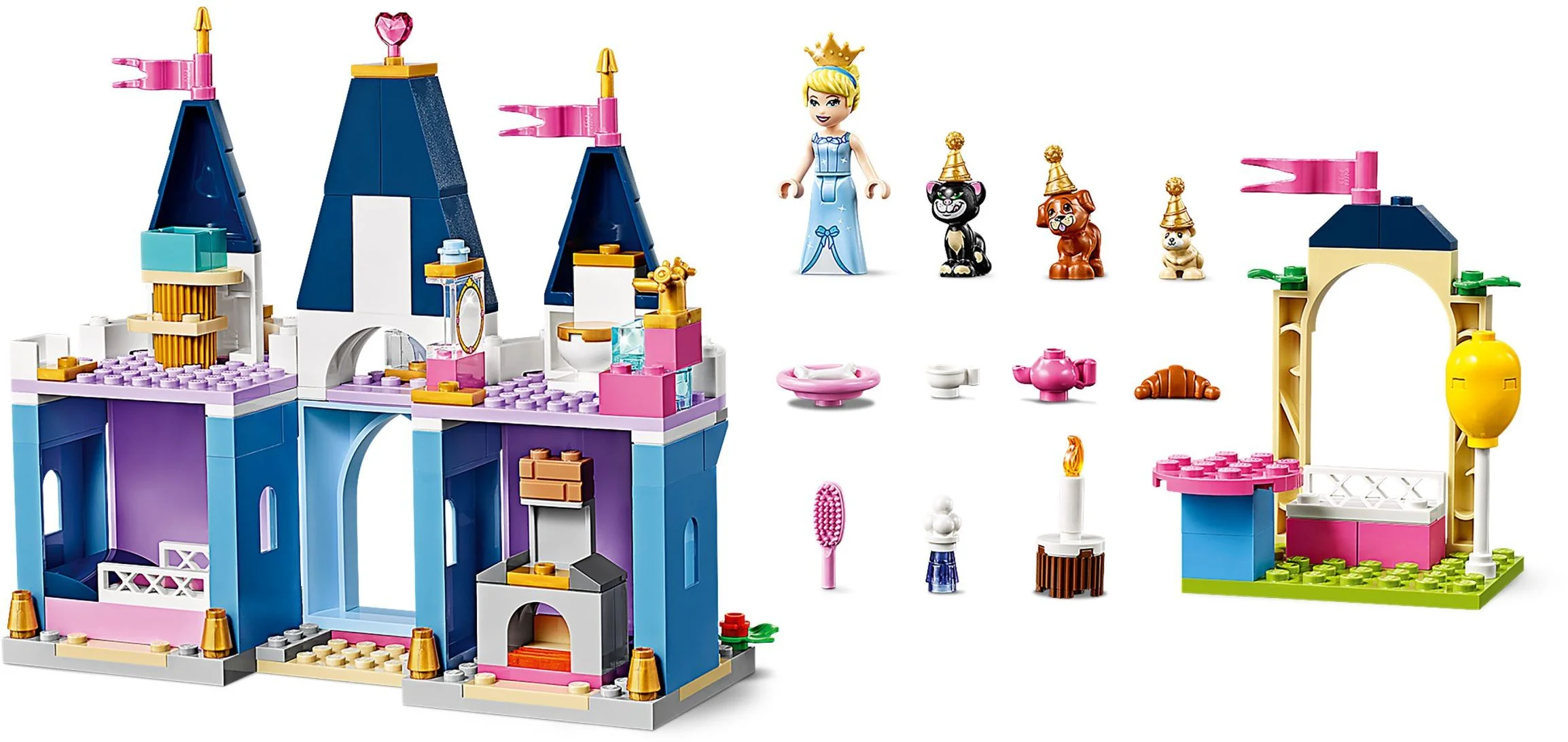 LEGO® 43178 Przyjęcie w zamku Kopciuszka - zdjęcie 4