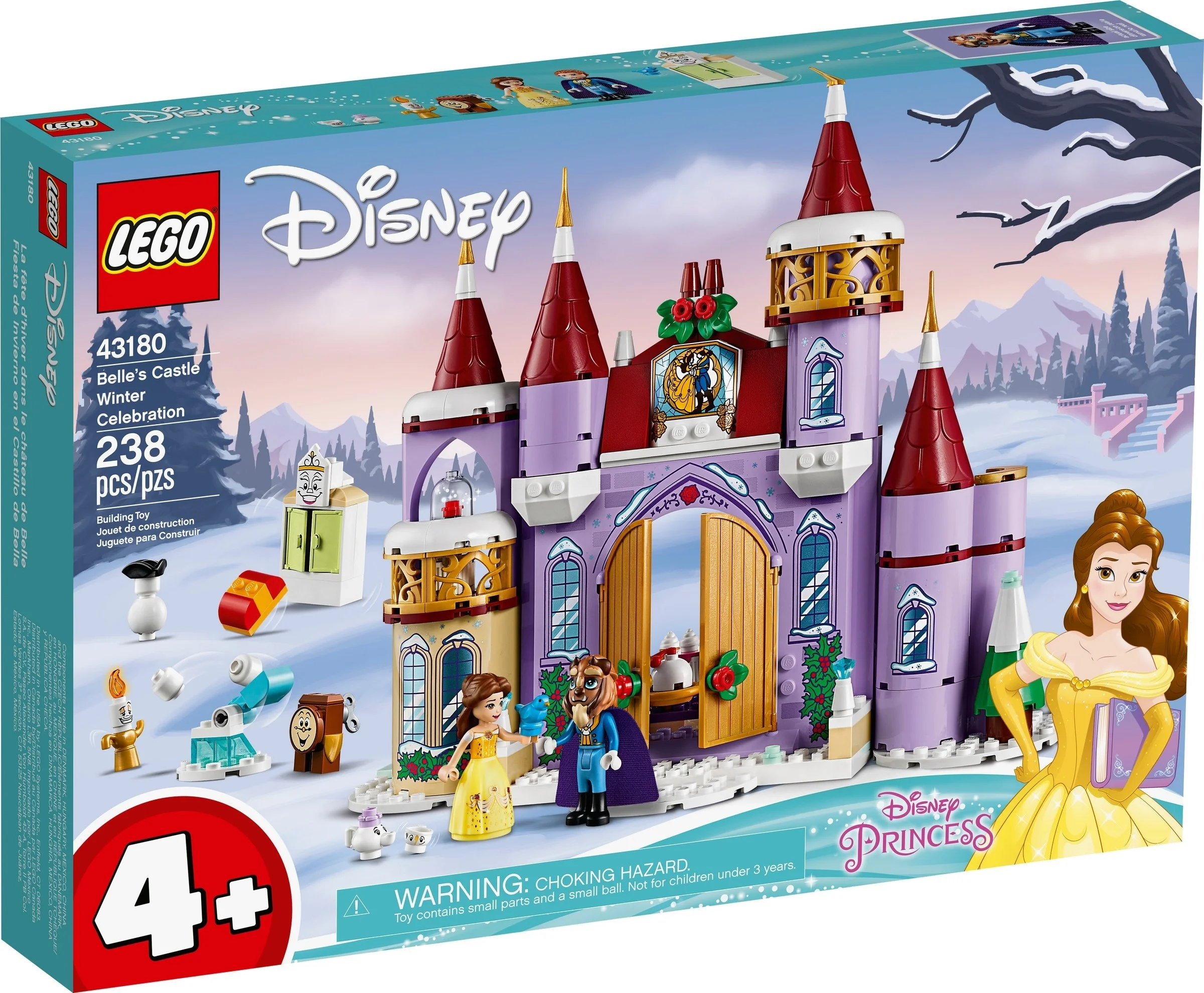 LEGO® 43180 Zimowe święto w zamku Belli - zdjęcie 2