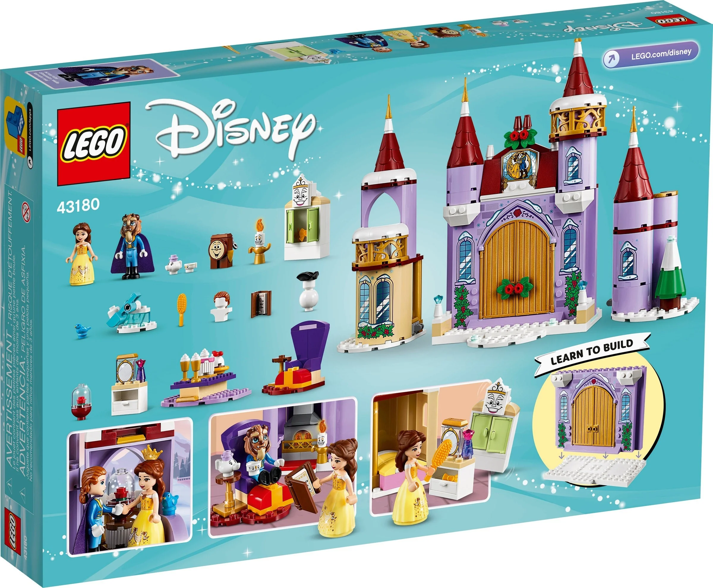 LEGO® 43180 Zimowe święto w zamku Belli - zdjęcie 6