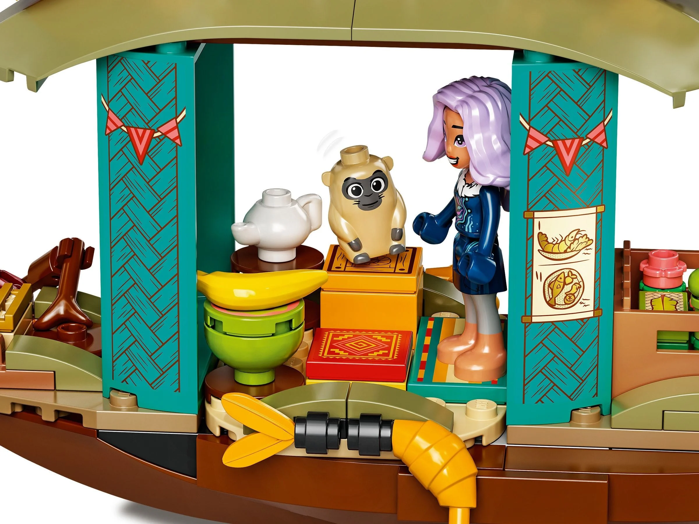 LEGO® 43185 Princess Łódź Bouna - zdjęcie 4