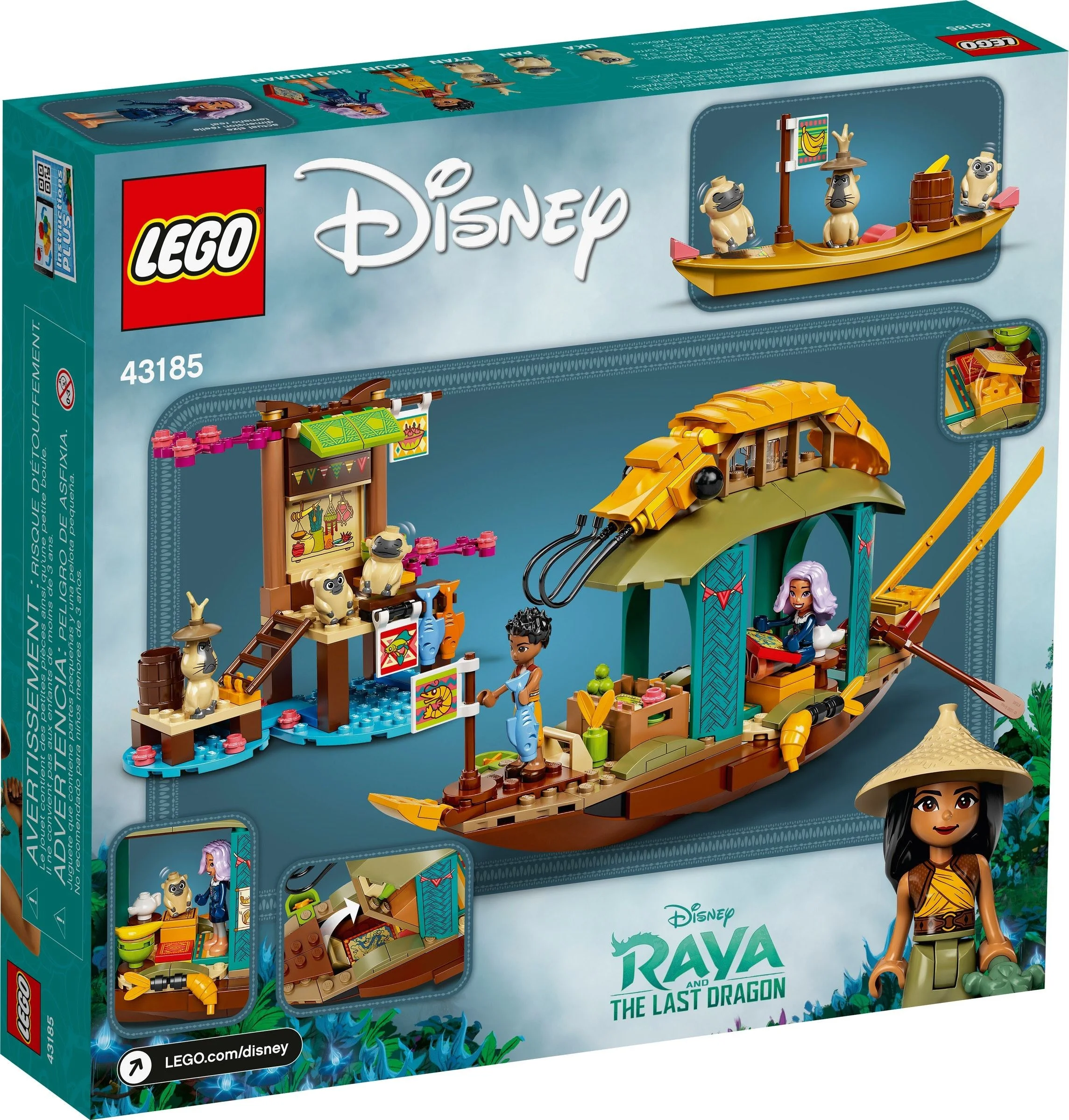 LEGO® 43185 Princess Łódź Bouna - zdjęcie 7