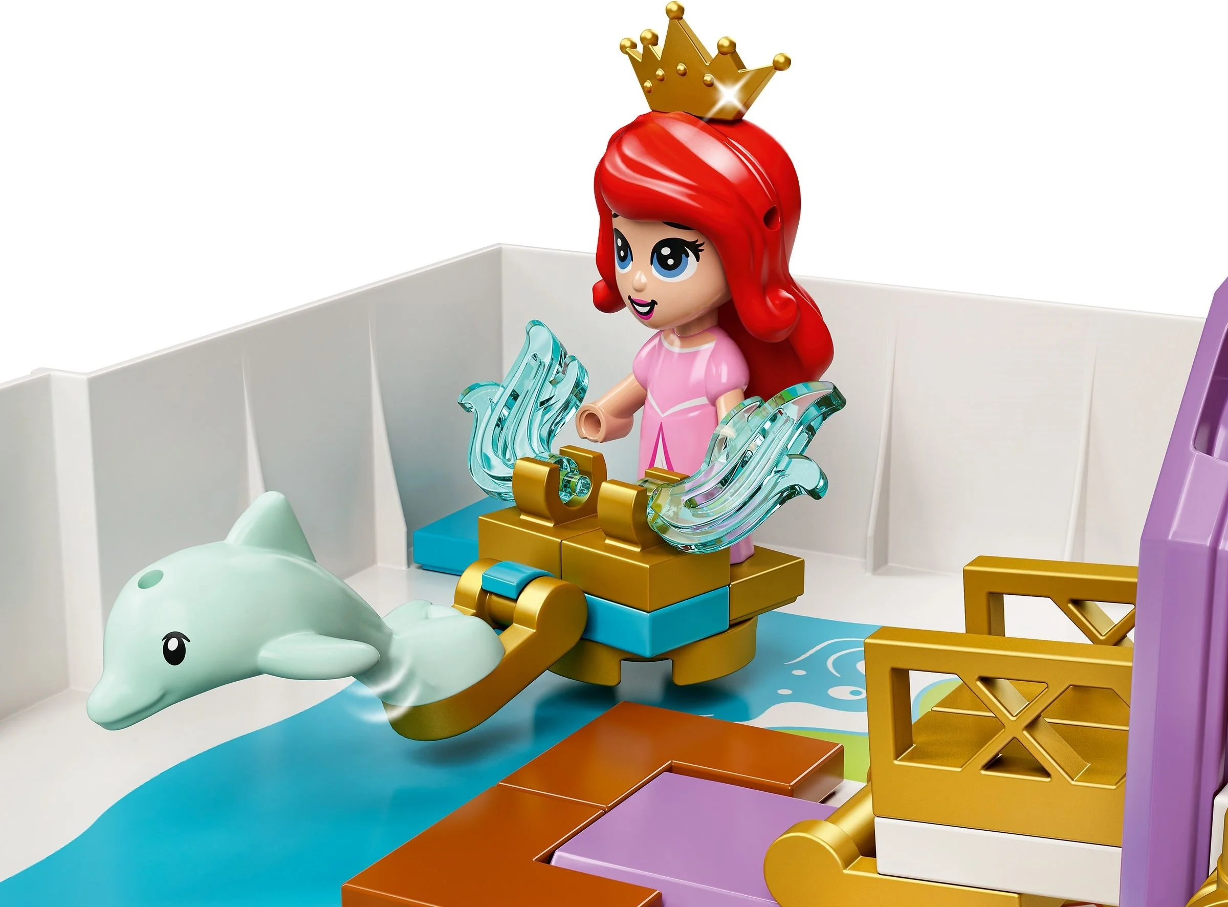 LEGO® 43193 Książka z przygodami Arielki, Belli, Kopciuszka i Tiany - zdjęcie 6