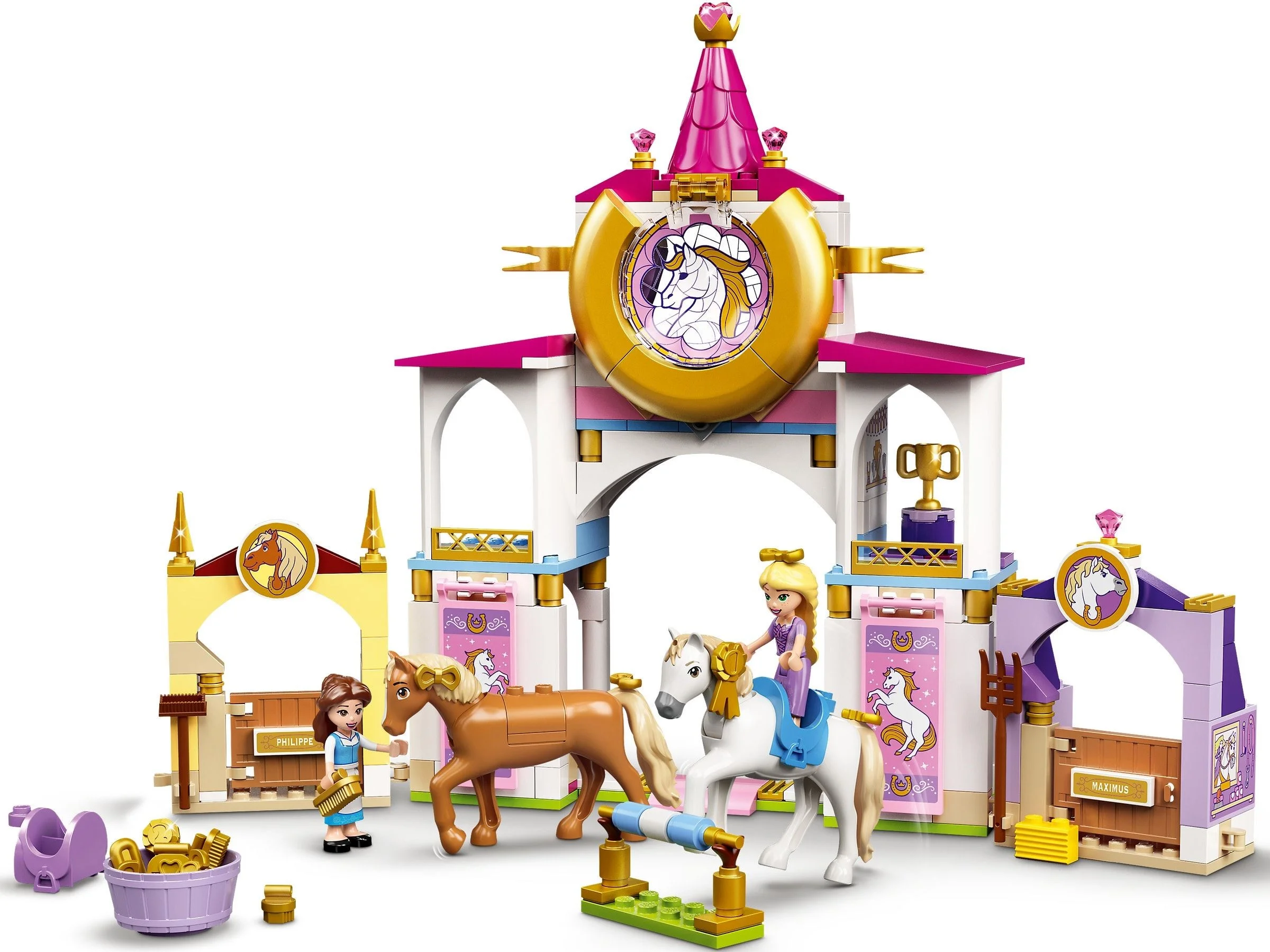 LEGO® 43195 Królewskie stajnie Belli i Roszpunki - zdjęcie 7