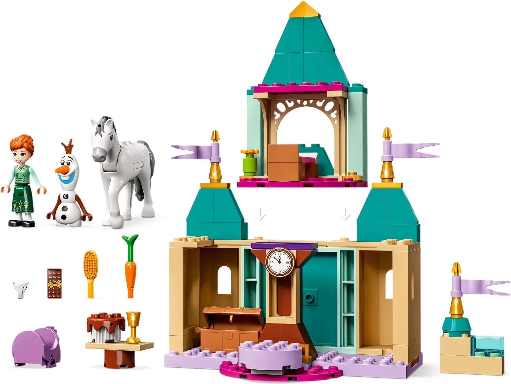 LEGO® 43204 Zabawa w zamku z Anną i Olafem - zdjęcie 3