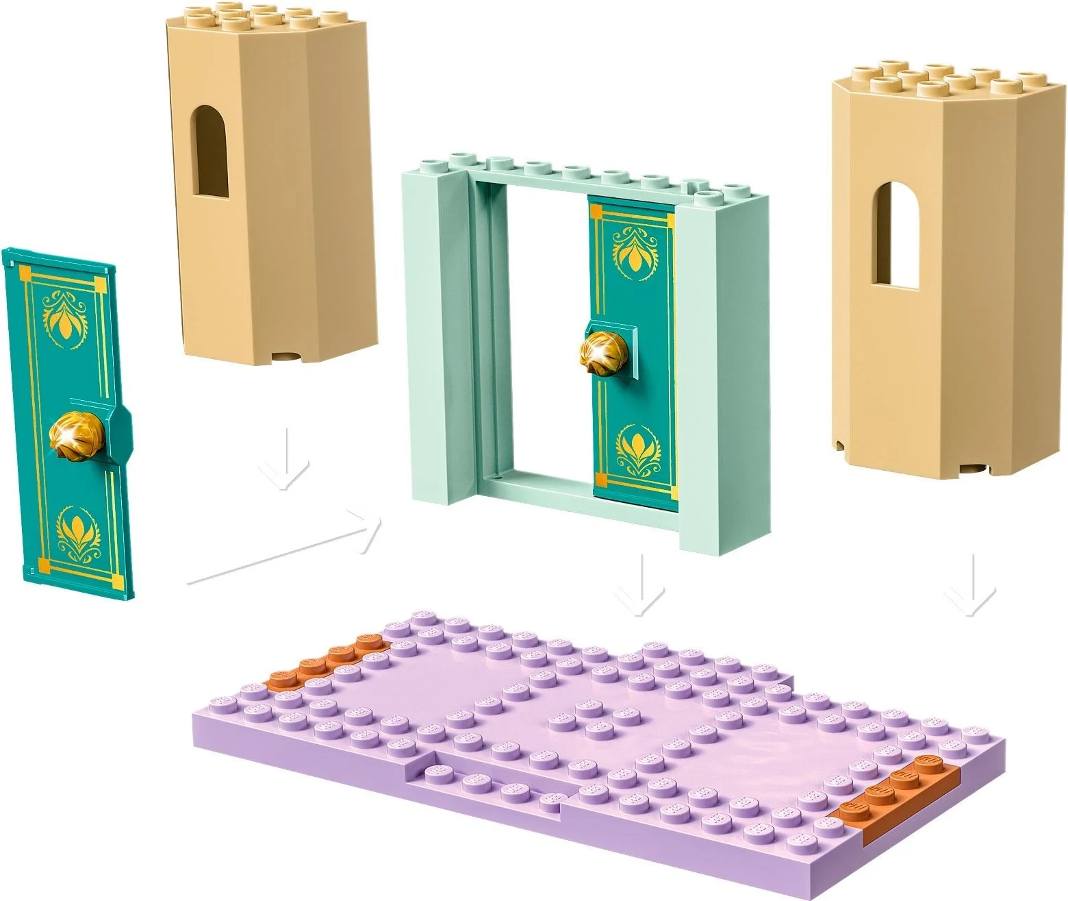 LEGO® 43204 Zabawa w zamku z Anną i Olafem - zdjęcie 5