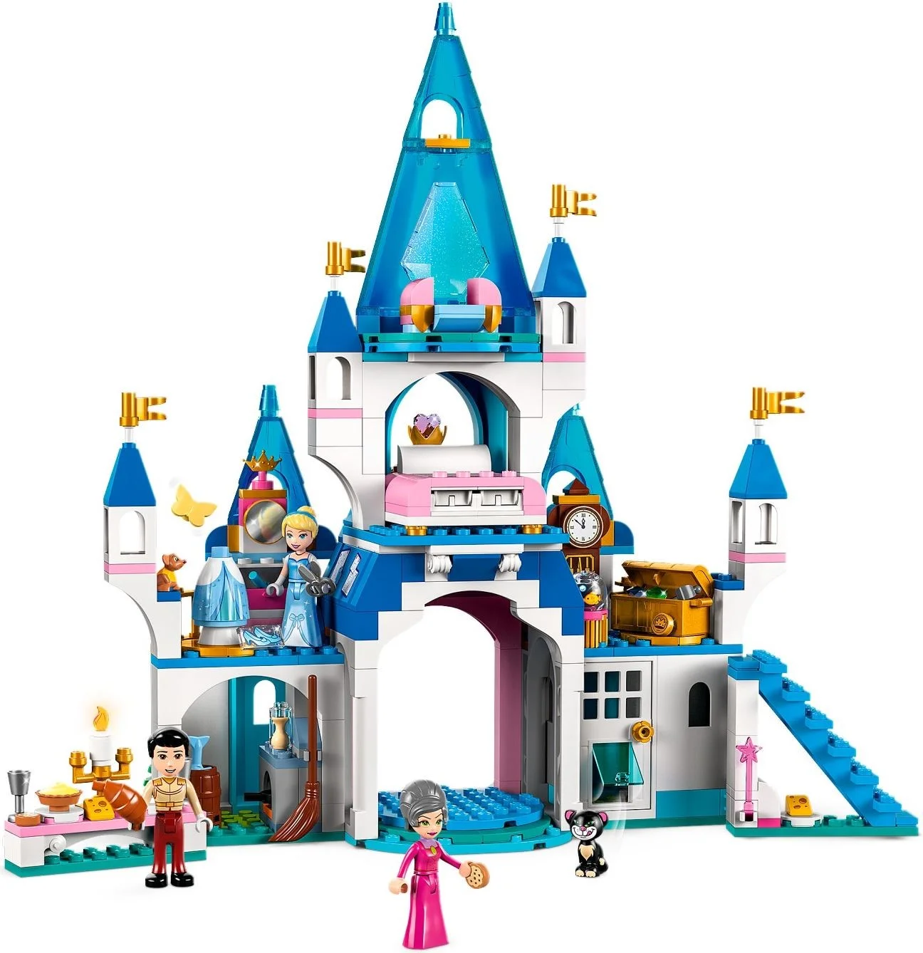 LEGO® 43206 Zamek Kopciuszka i księcia z bajki - zdjęcie 4