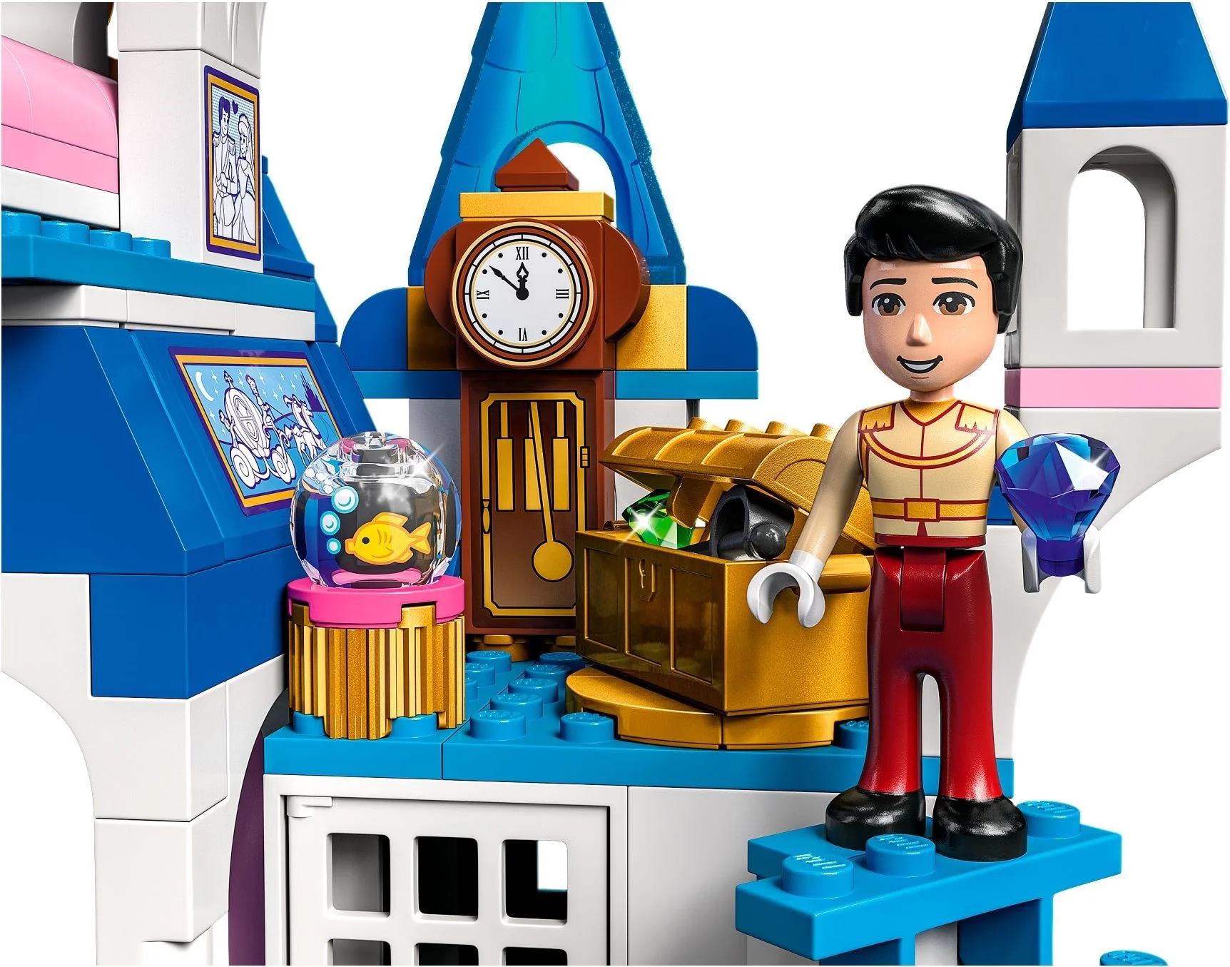LEGO® 43206 Zamek Kopciuszka i księcia z bajki - zdjęcie 5