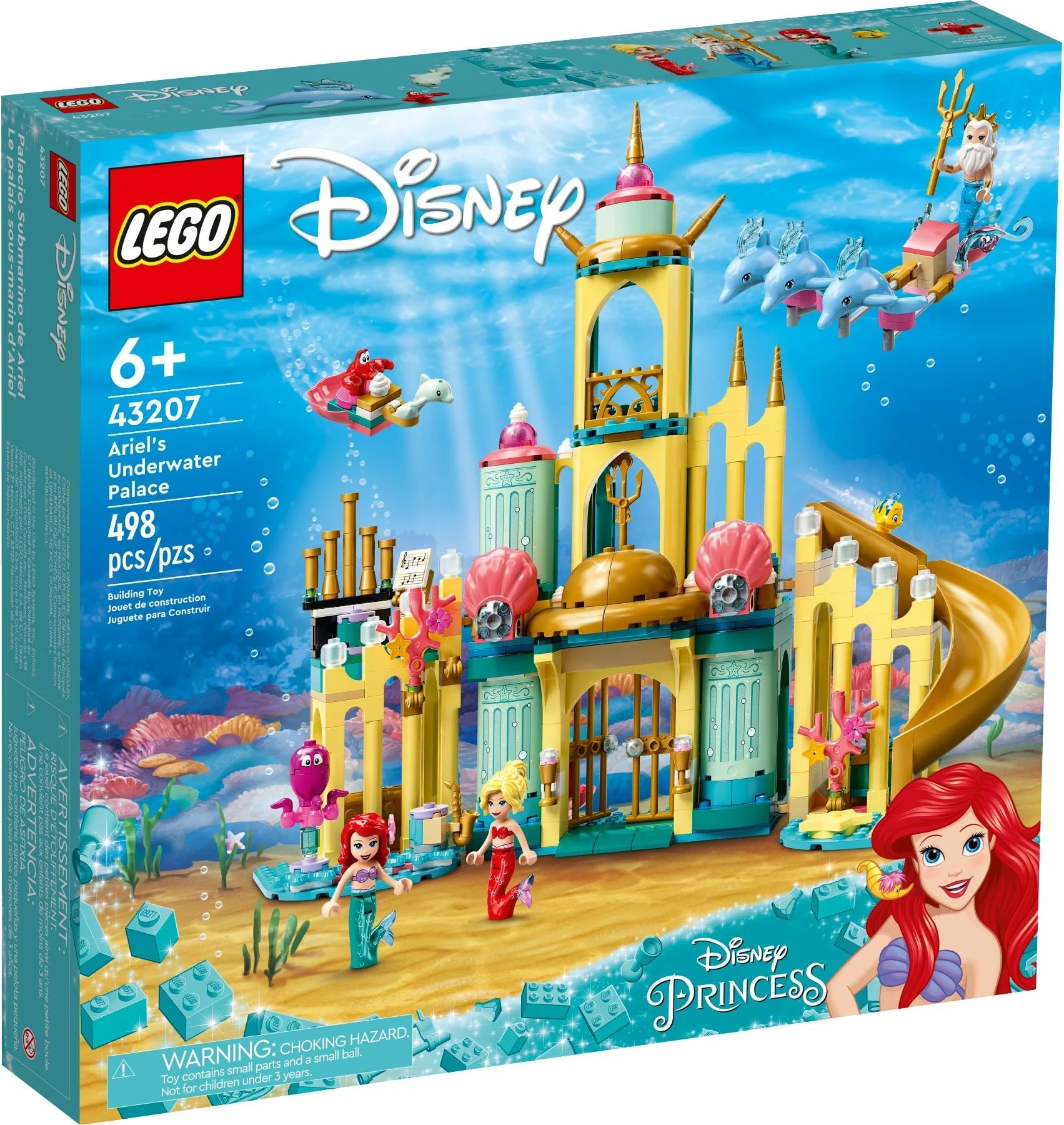 LEGO® 43207 Podwodny pałac Arielki - zdjęcie 3