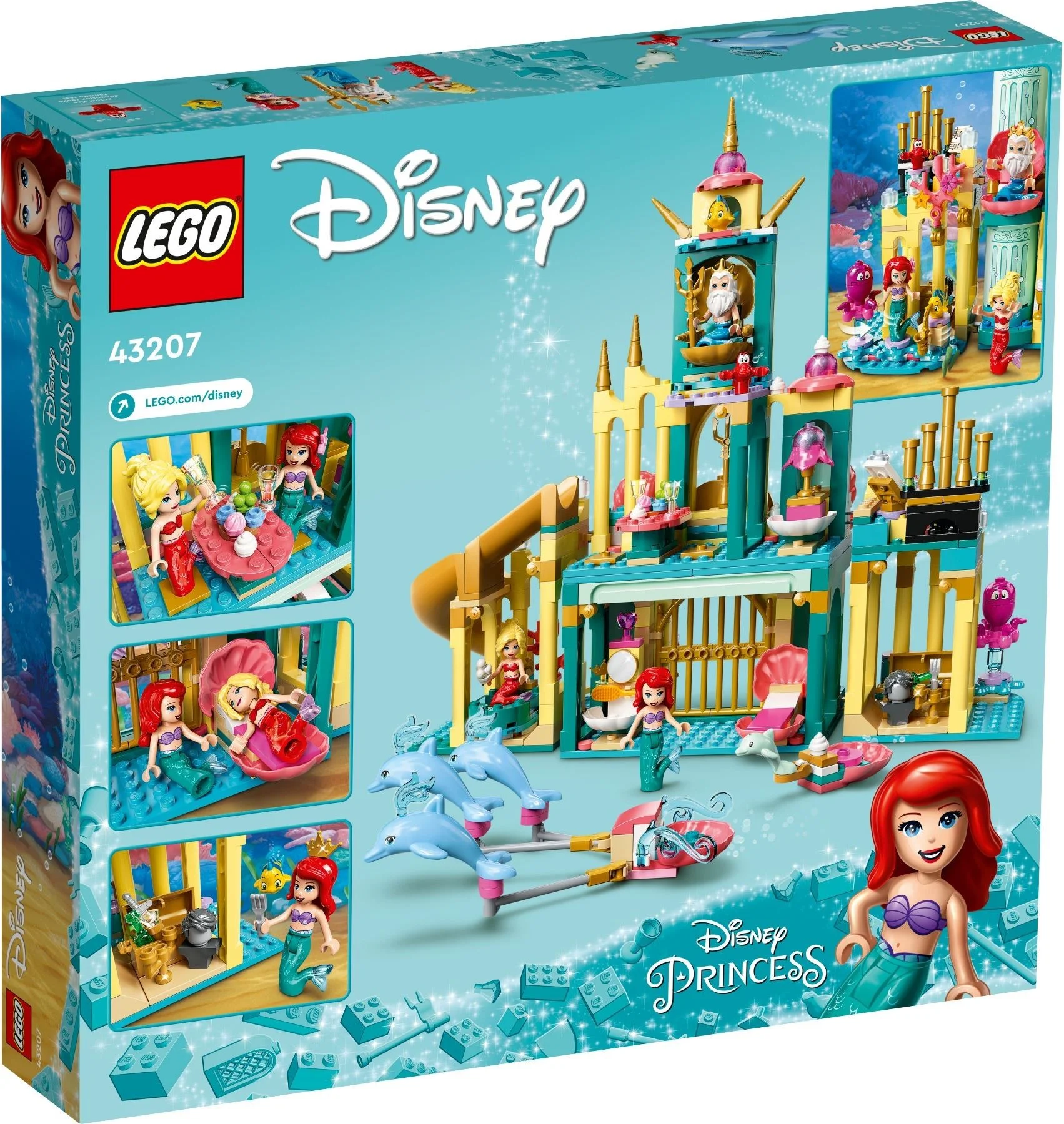 LEGO® 43207 Podwodny pałac Arielki - zdjęcie 8