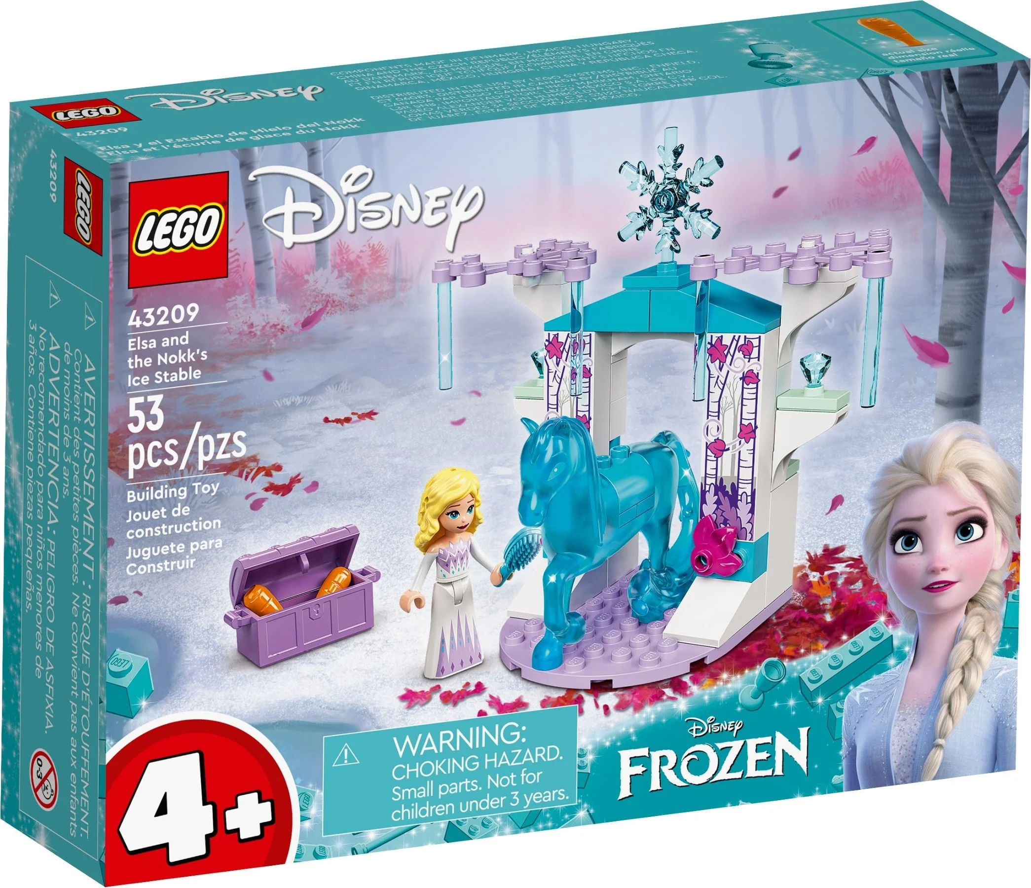LEGO® 43209 Elza i lodowa stajnia Nokka - zdjęcie 2