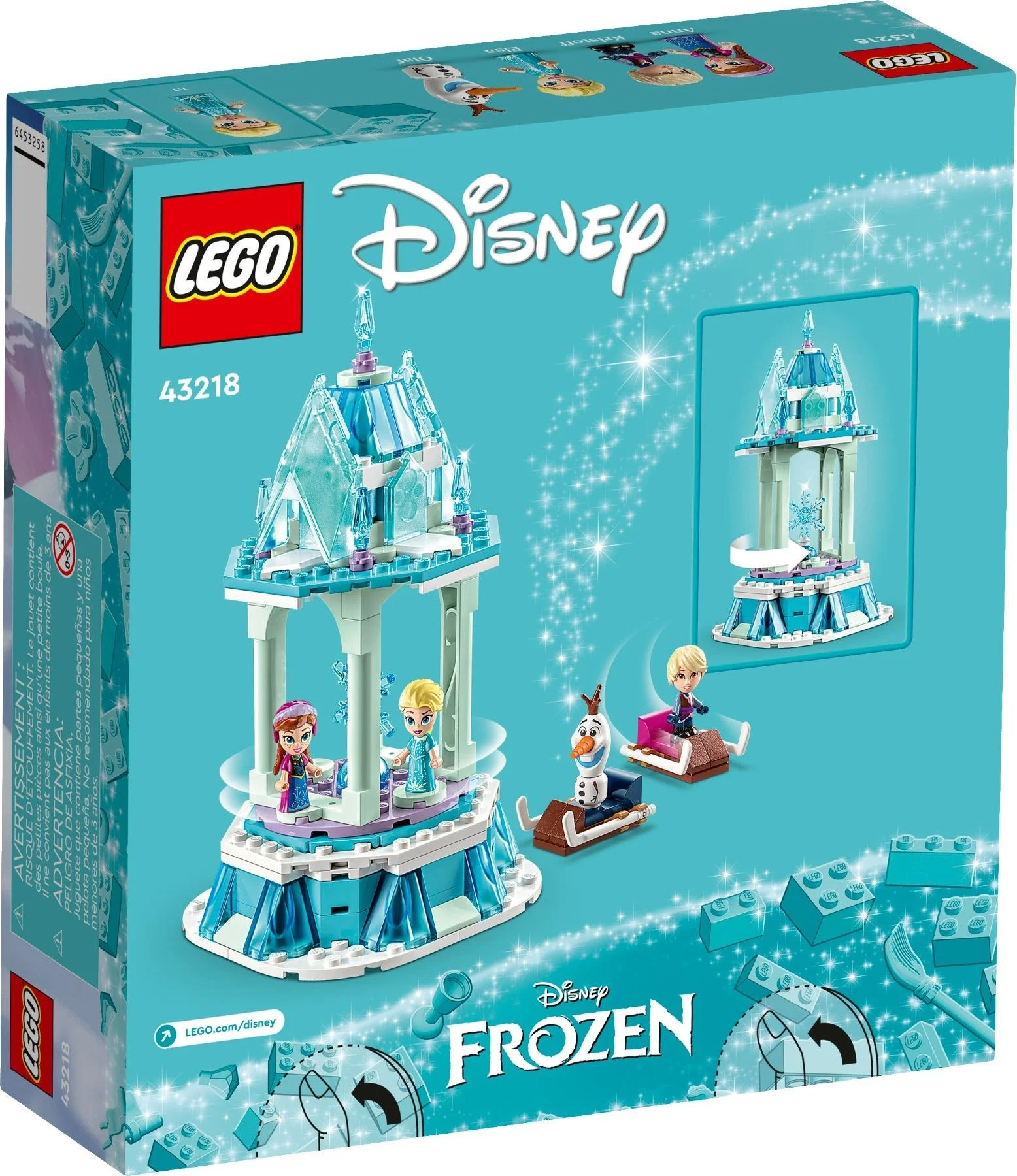 LEGO® 43218 Magiczna karuzela Anny i Elzy - zdjęcie 6