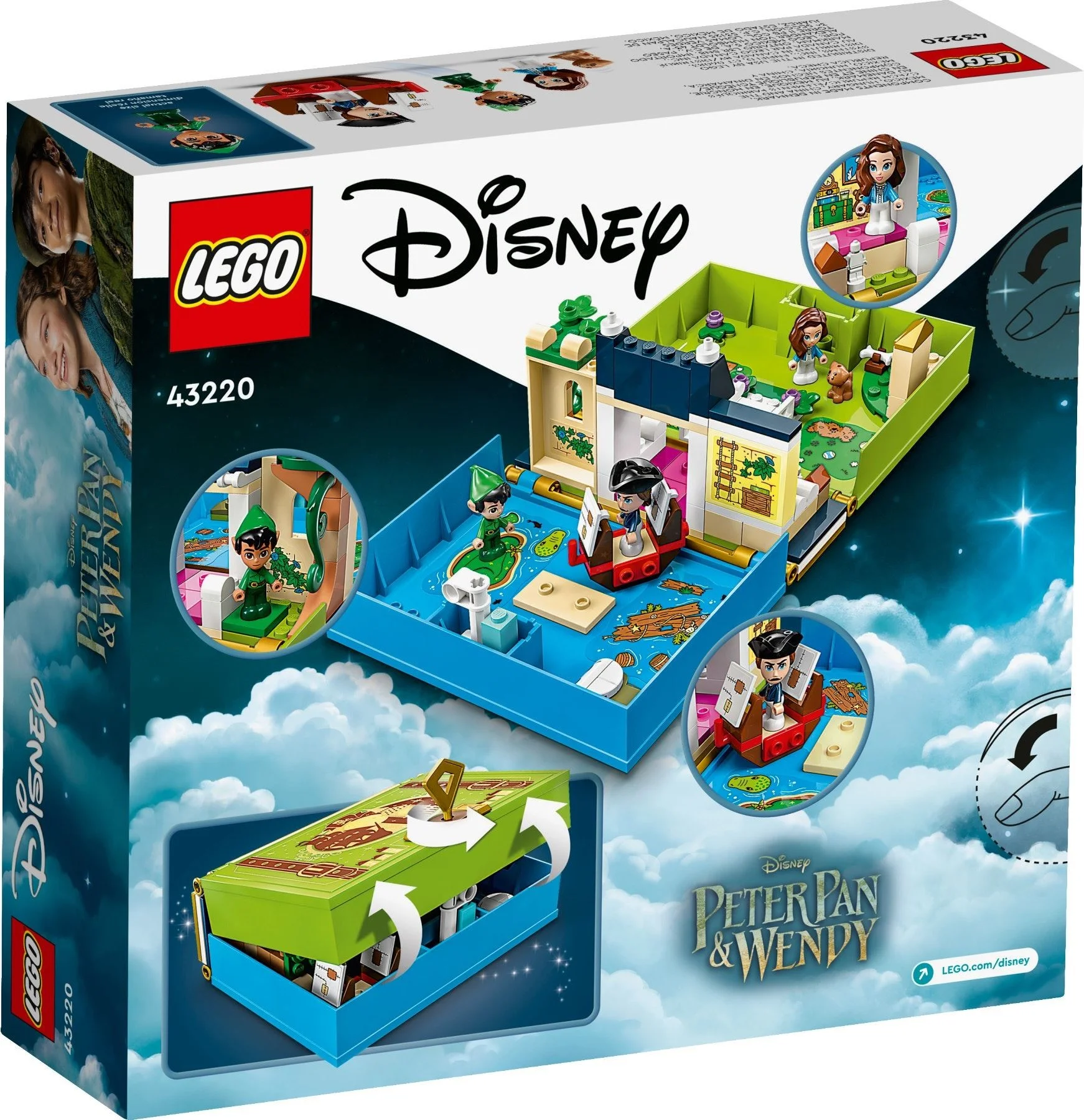 LEGO® 43220 Disney Książka z przygodami Piotrusia Pana i Wendy 43220 - zdjęcie 3