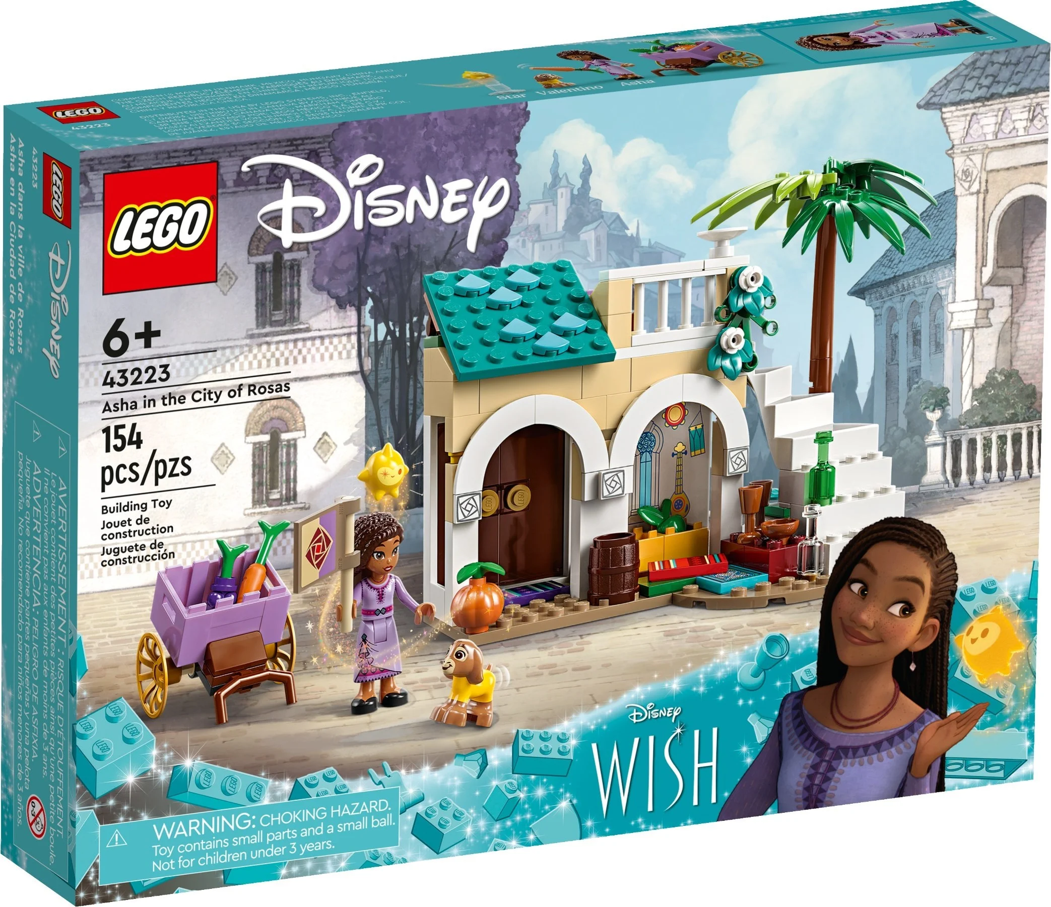 LEGO® 43223 Wish Życzenie Asha w Rosas zestaw klocków +6 lat - zdjęcie 2