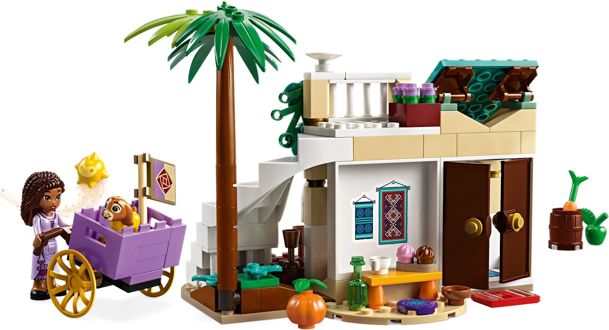 LEGO® 43223 Wish Życzenie Asha w Rosas zestaw klocków +6 lat - zdjęcie 3