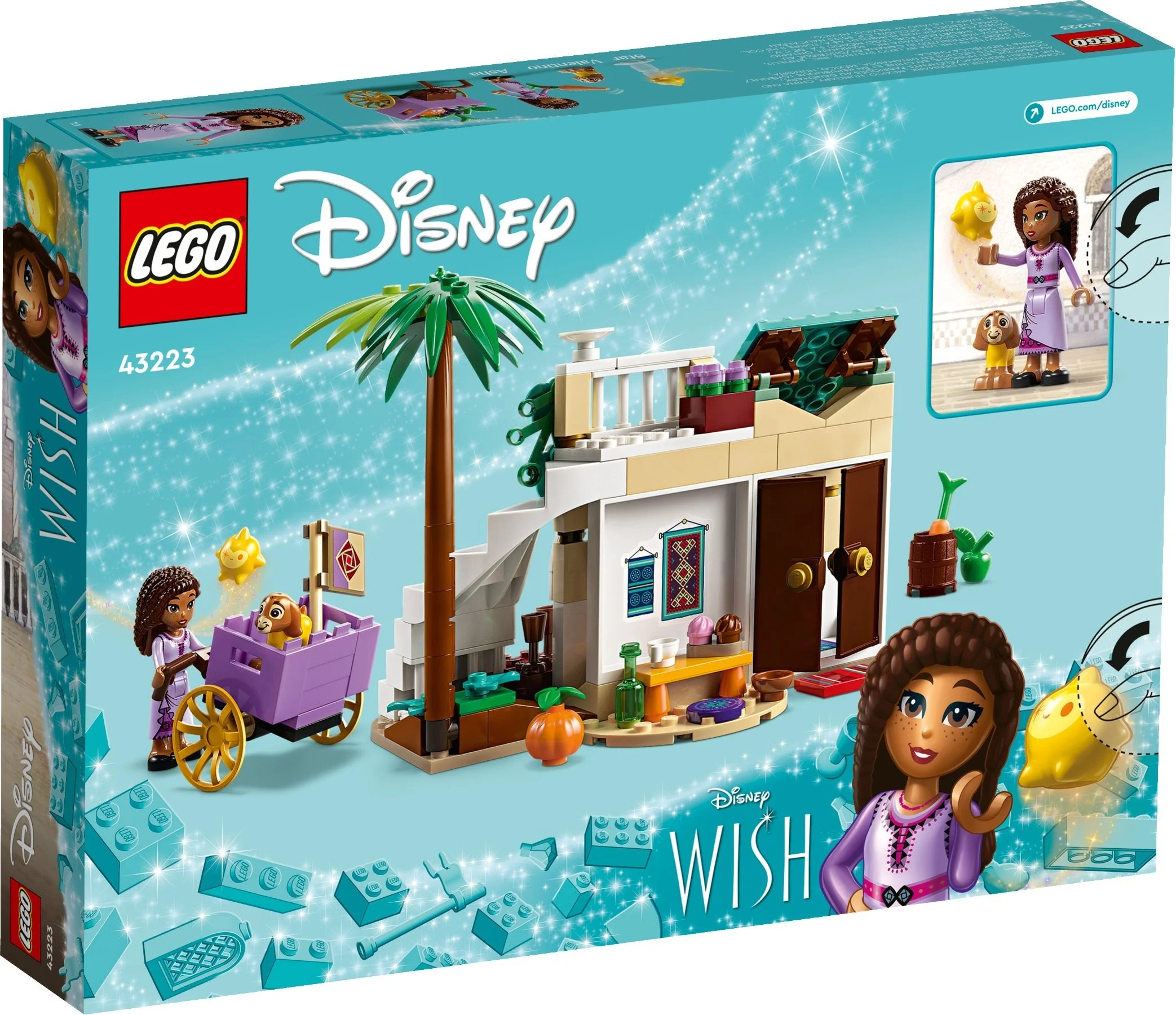 LEGO® 43223 Wish Życzenie Asha w Rosas zestaw klocków +6 lat - zdjęcie 5
