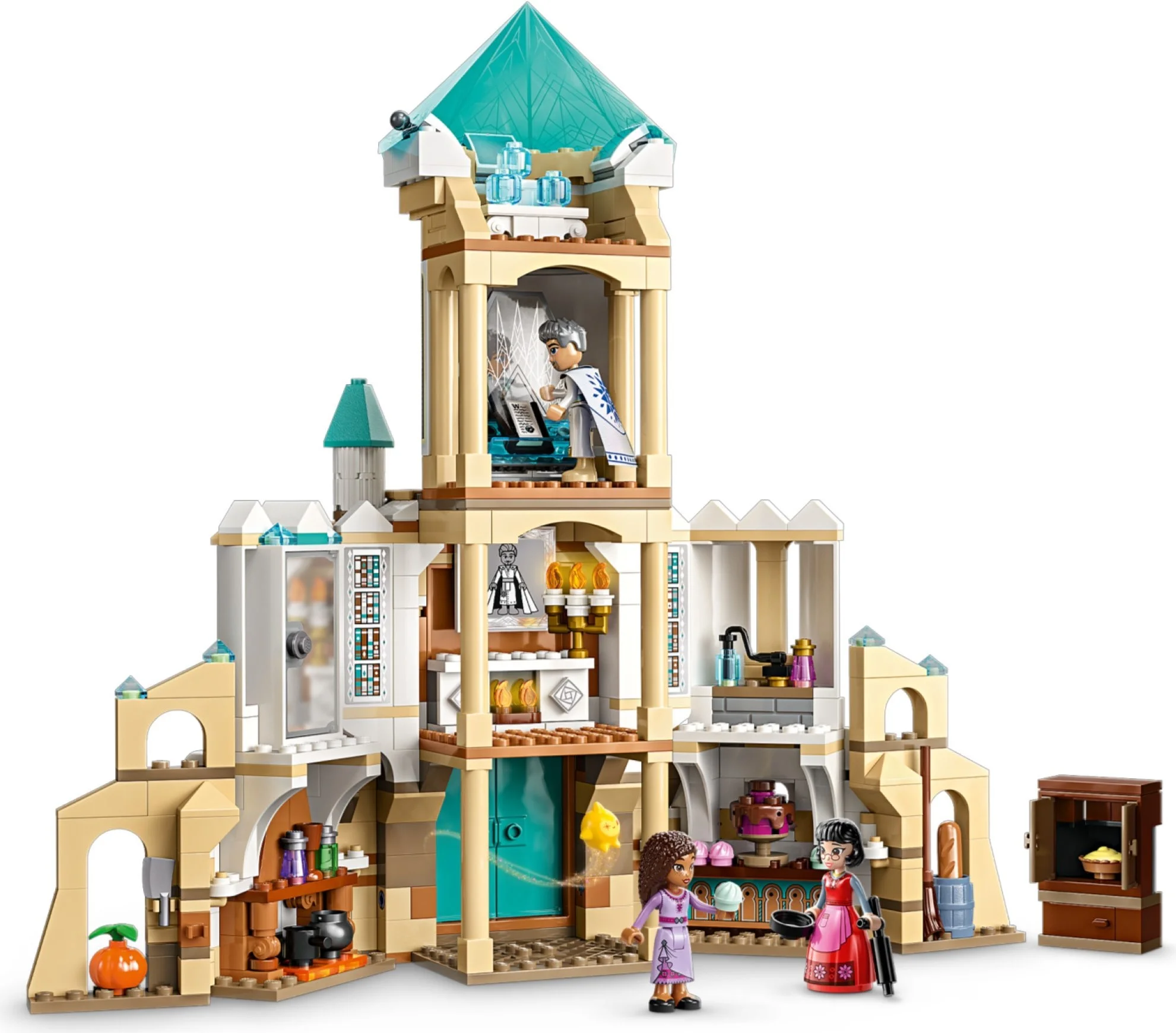LEGO® 43224 Klocki Lego Disney Zamek Króla Magnifico Zestaw Dla Dziecka - zdjęcie 5