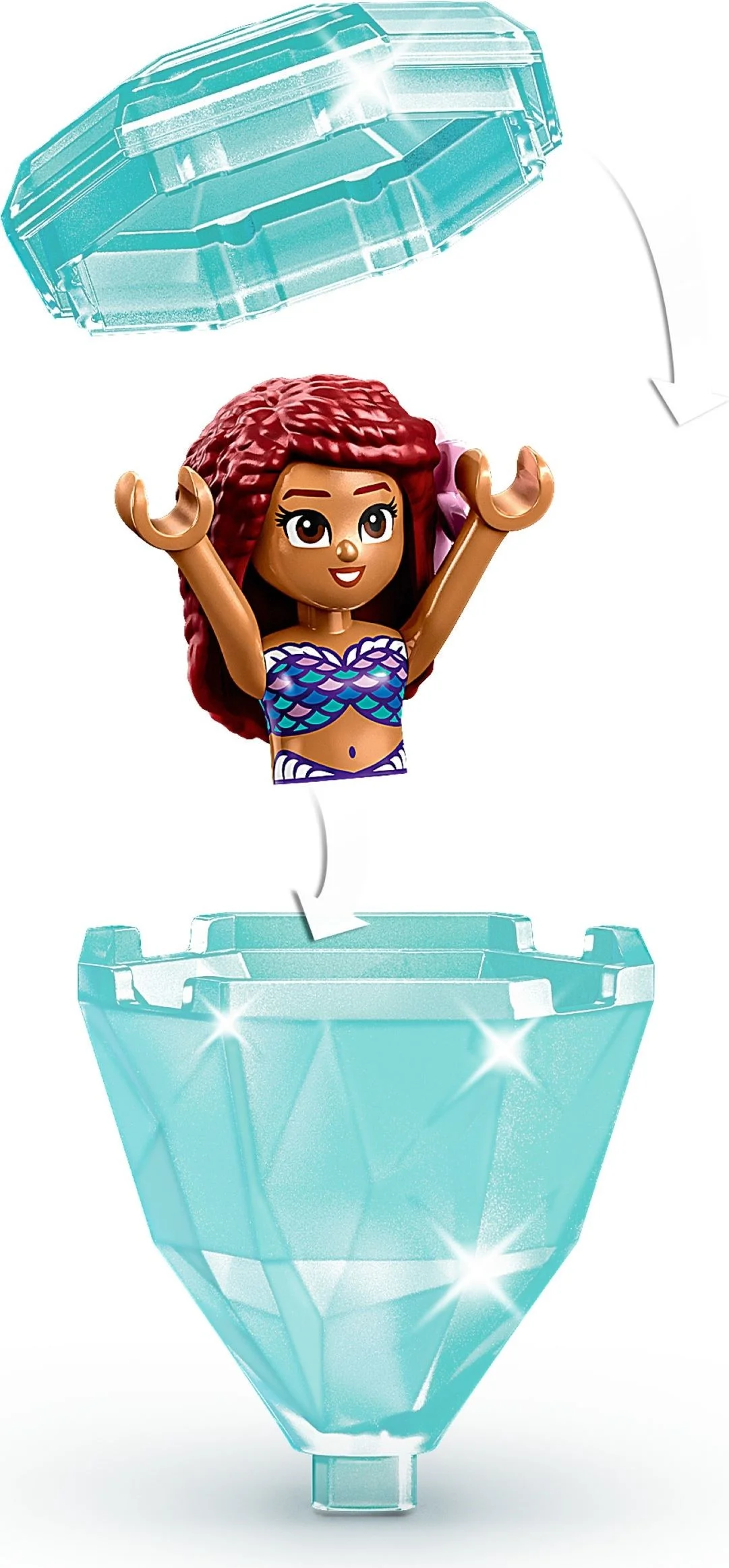 LEGO® 43229 Skrzynia ze skarbami Arielki - zdjęcie 5