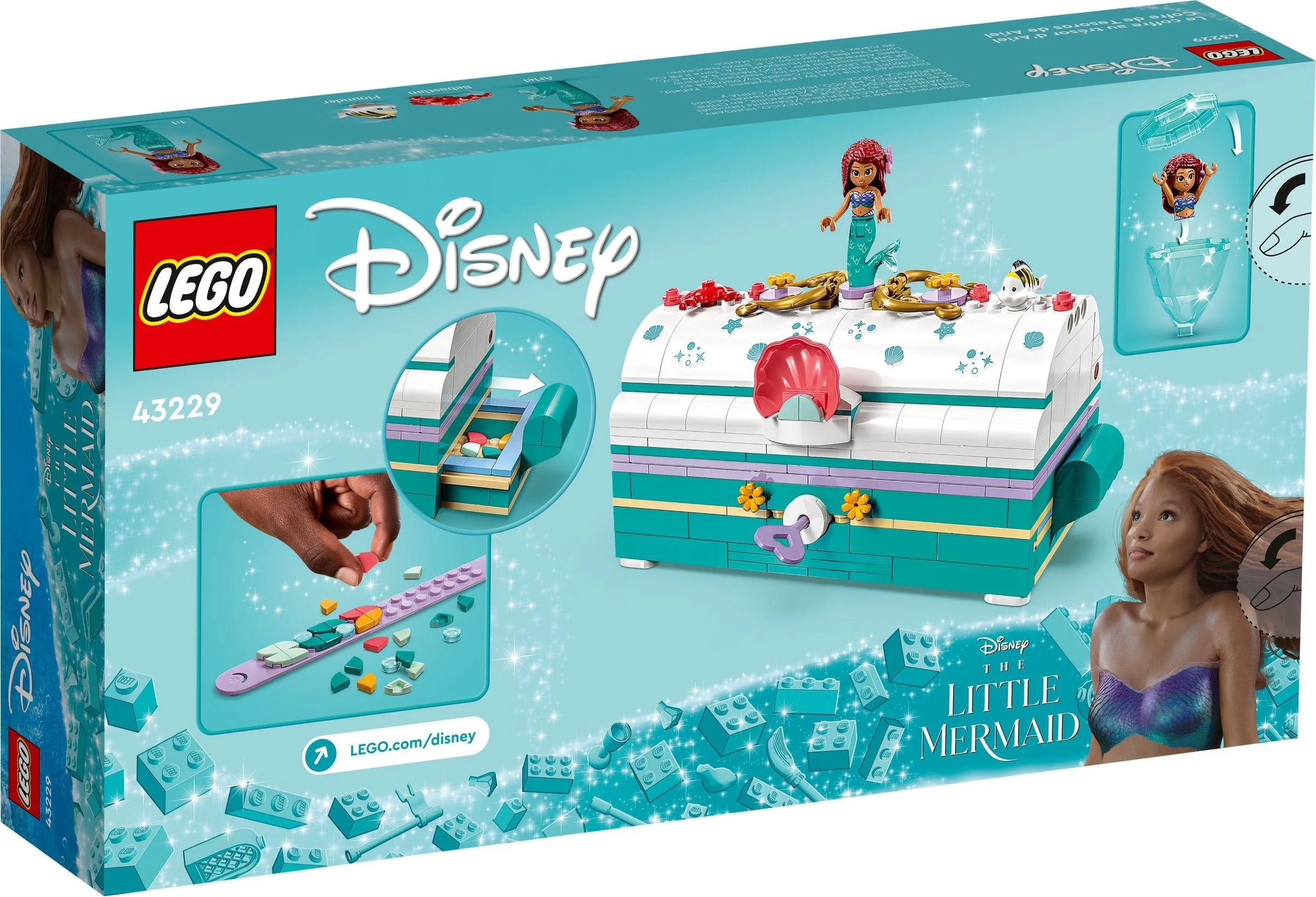LEGO® 43229 Skrzynia ze skarbami Arielki - zdjęcie 8
