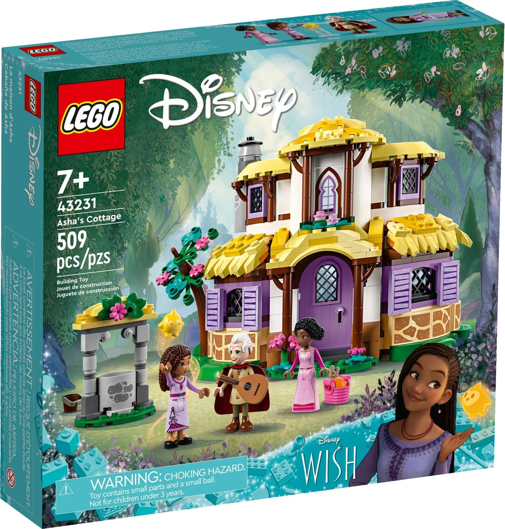 Klocki Lego Disney Chatka Ashy