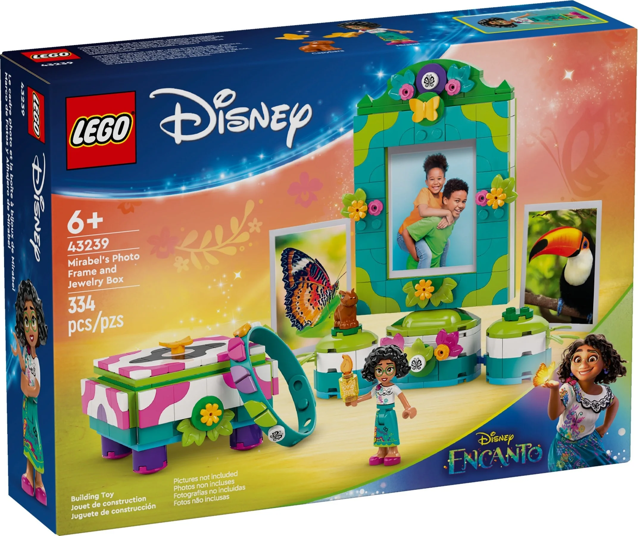 Disney Ramka na zdjęcia i pudełko na biżuterię Mirabel