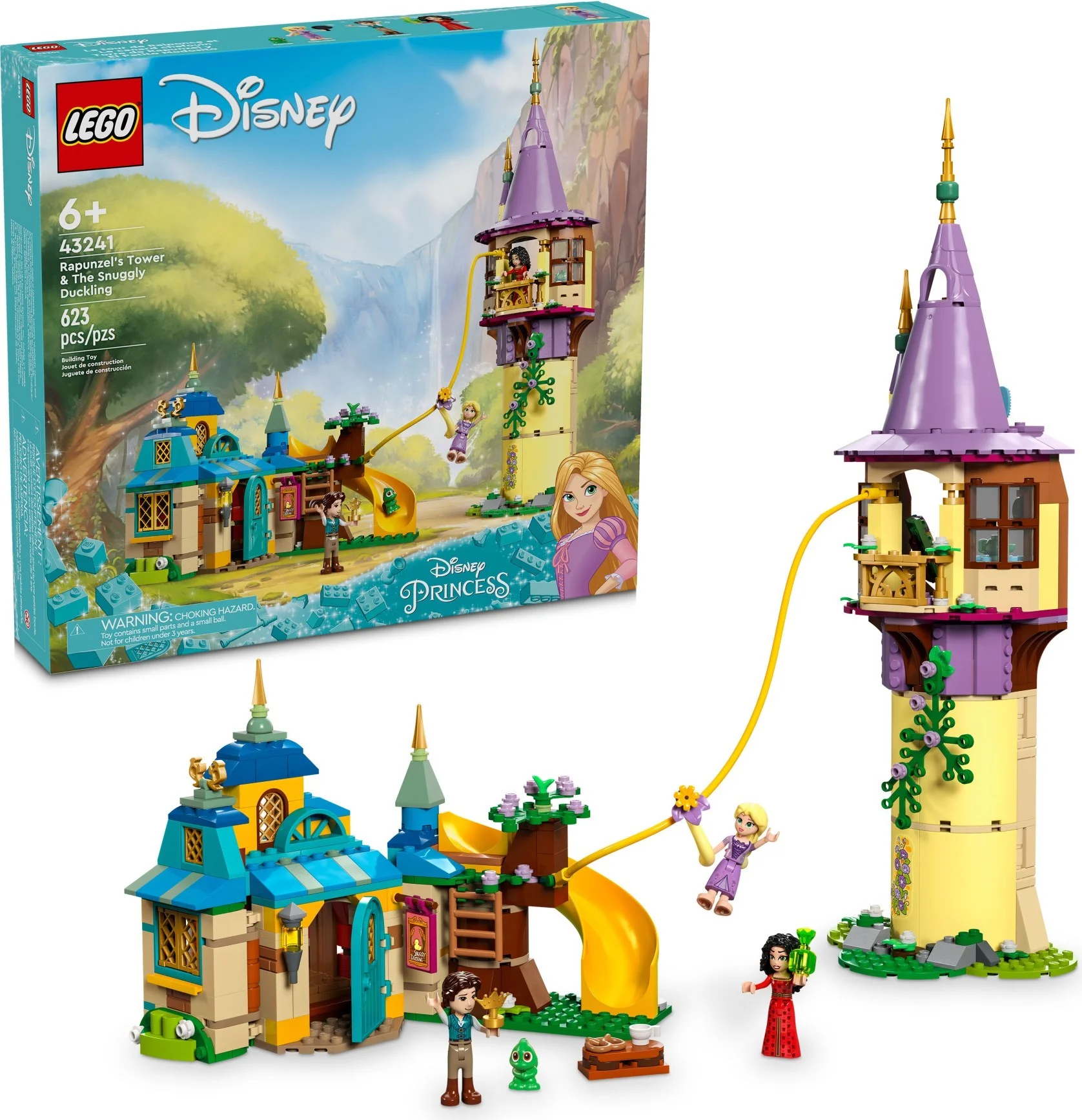 LEGO® 43241 Wieża Roszpunki i Dziarskie Kaczątko - zdjęcie 2