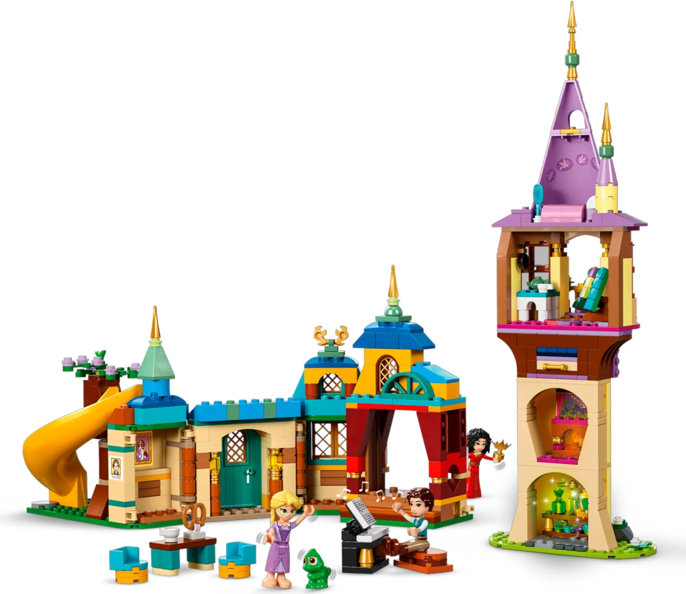 LEGO® 43241 Wieża Roszpunki i Dziarskie Kaczątko - zdjęcie 3