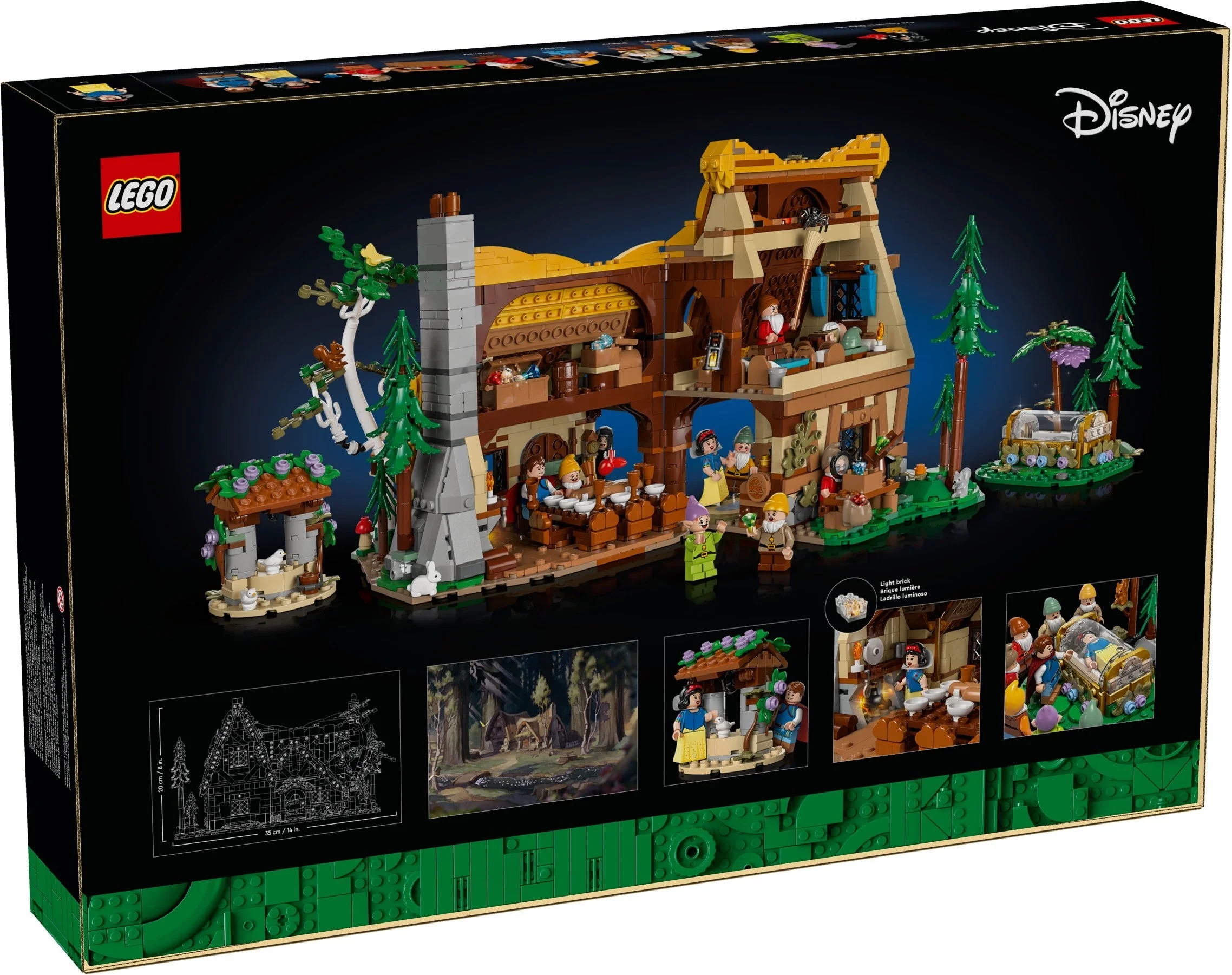 LEGO® 43242 Chatka Królewny Śnieżki i siedmiu krasnoludków - zdjęcie 5