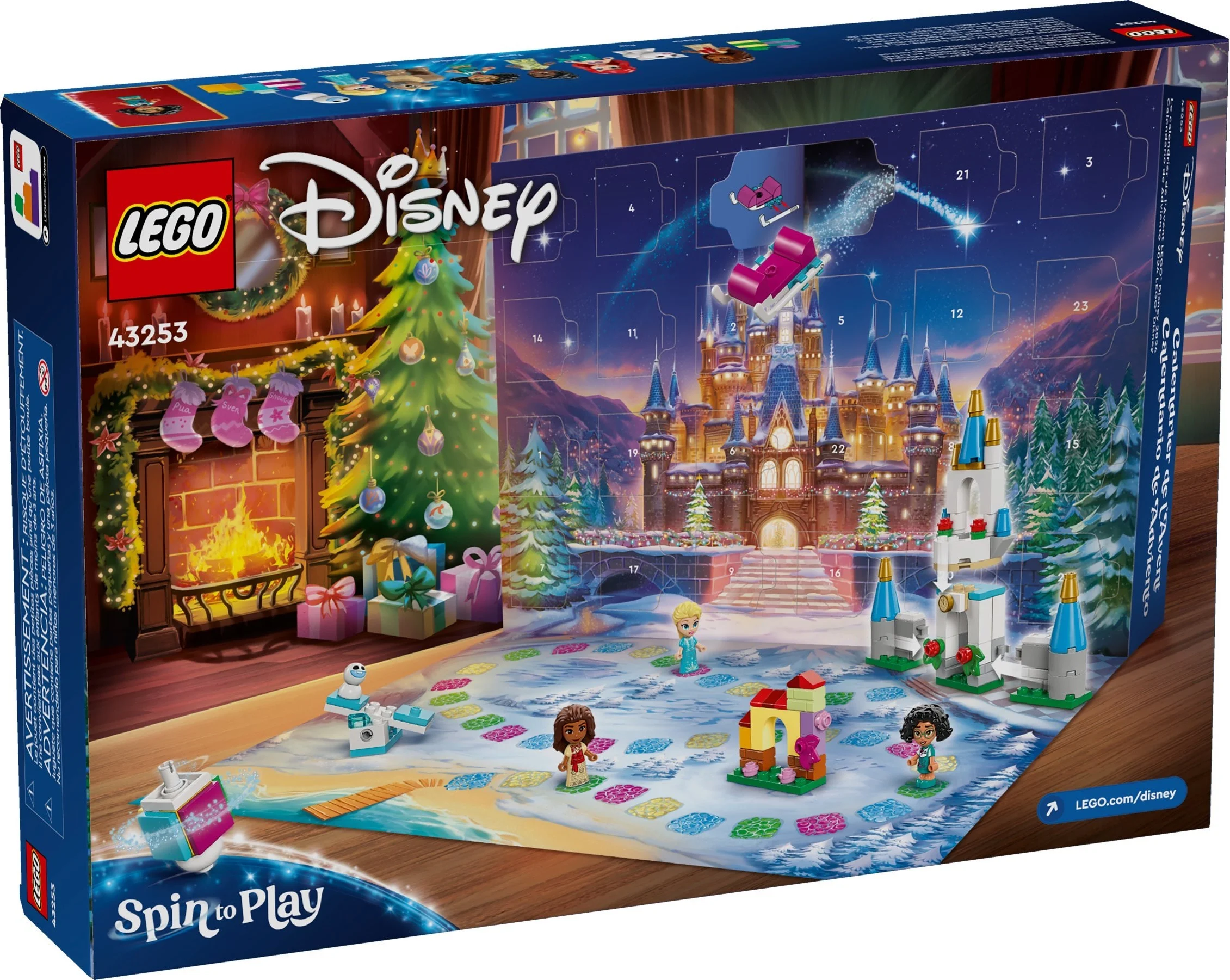 LEGO® 43253 Kalendarz adwentowy 2024 - zdjęcie 3