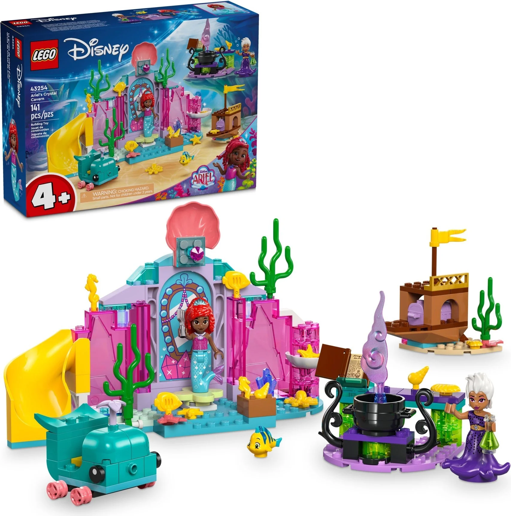 LEGO® 43254 Disney Ariel Kryształowa Grota Arielki 43254 - zdjęcie 6