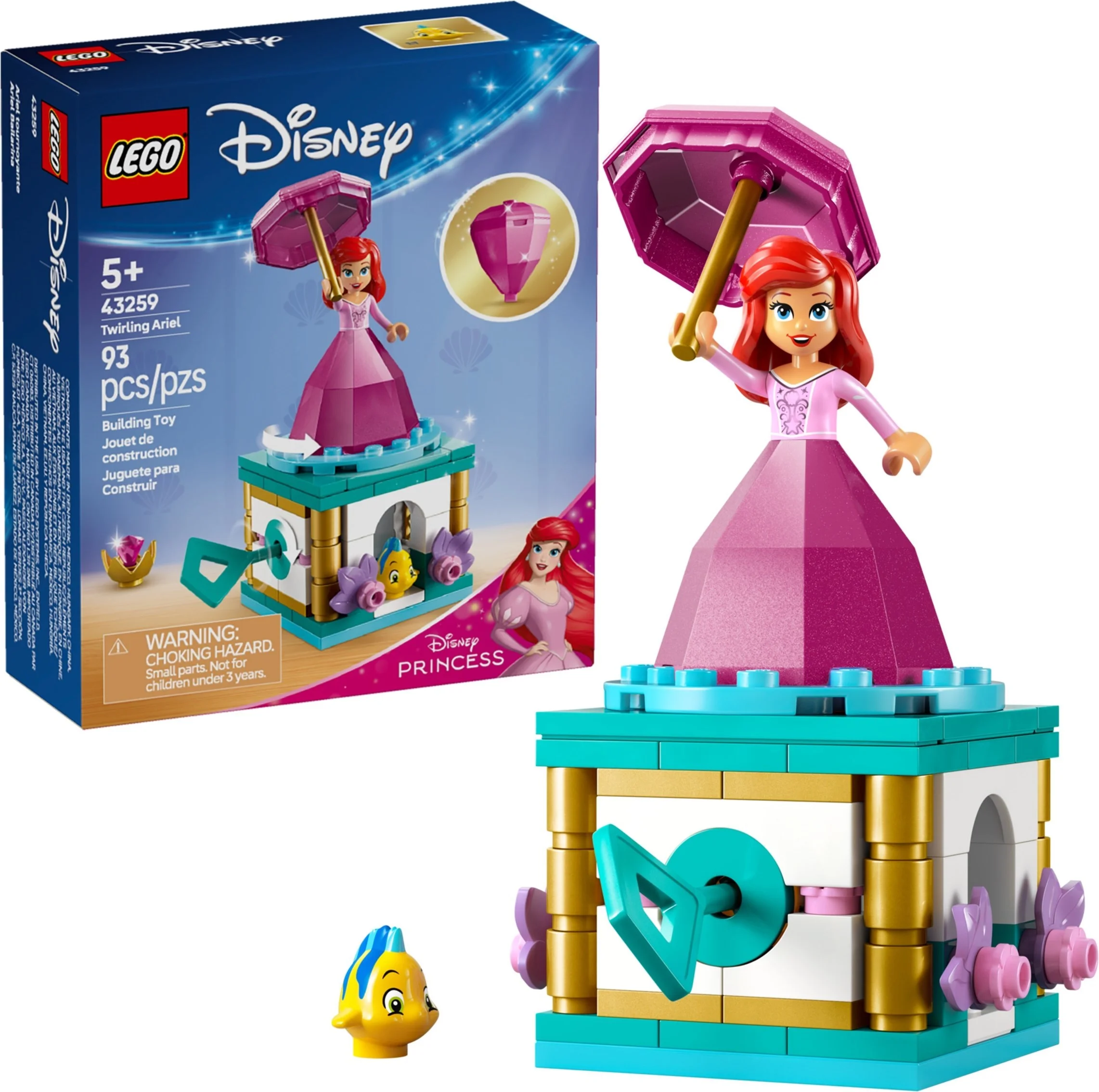 LEGO® 43259 Wirująca Arielka - zdjęcie 3