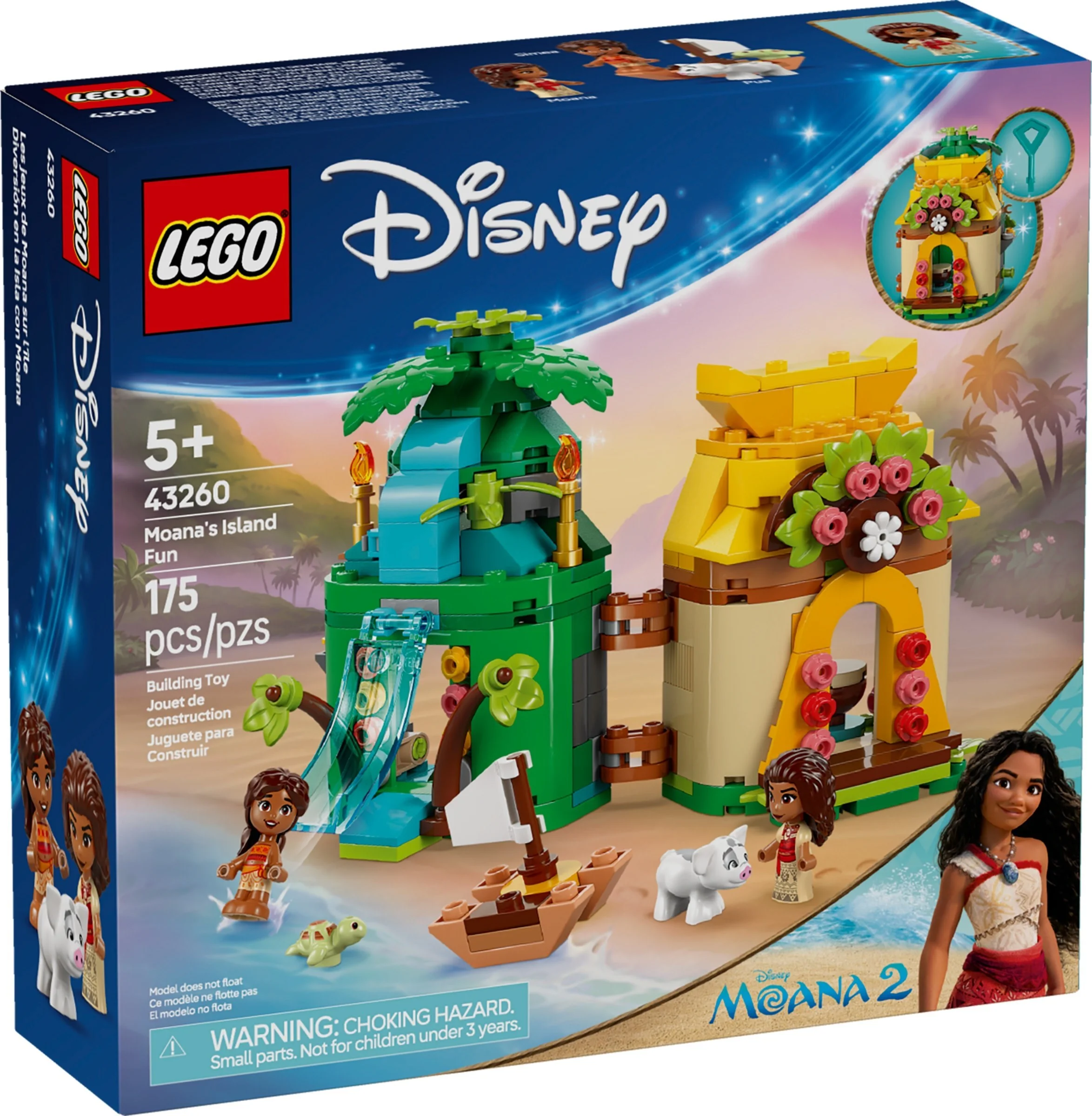 LEGO® 43260 Zabawy Vaiany na wyspie - zdjęcie 2