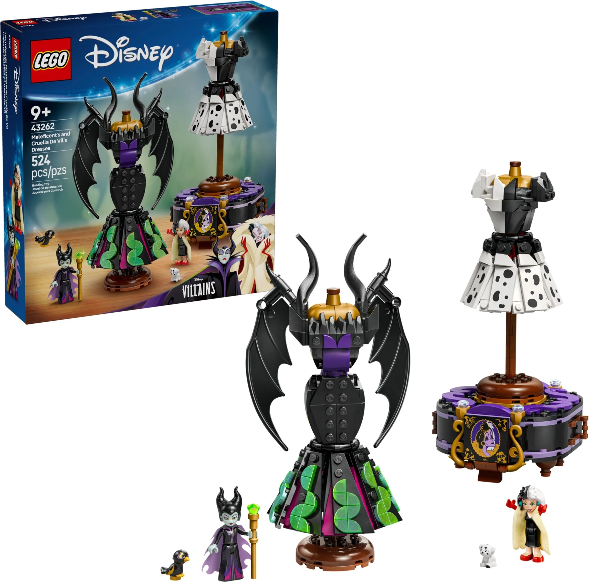 LEGO® 43262 Suknie Diaboliny i Cruelli De Mon - zdjęcie 3